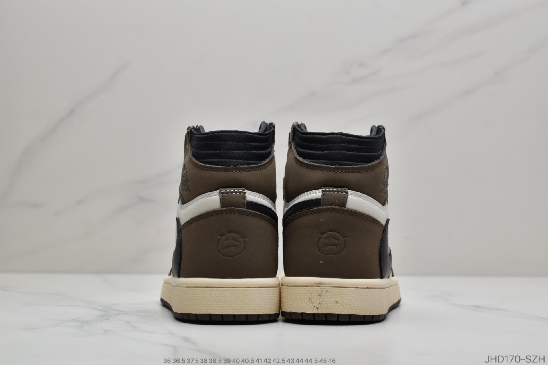 190 公司级 Travis Scott x Air Jordan 1 YY Retro High OG ”Cuctus Jack”  AJ1乔1 反向钩倒钩 CD4487-100