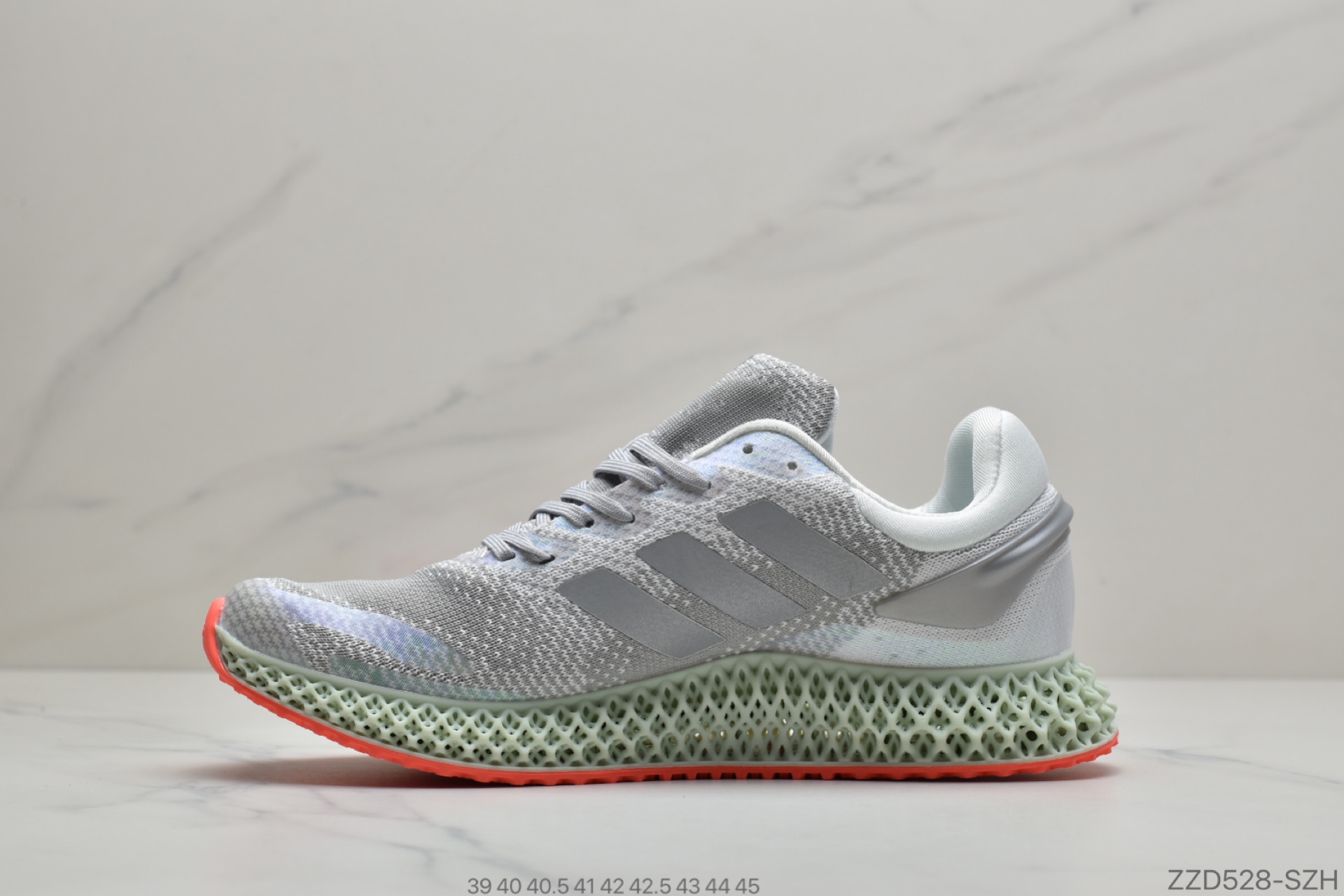 250 公司级阿迪达斯Adidas Alphaedge 4D M 针织呼吸面休闲运动慢跑鞋 FV6960