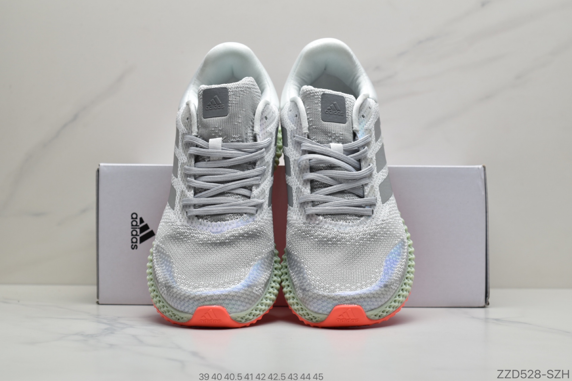 250 公司级阿迪达斯Adidas Alphaedge 4D M 针织呼吸面休闲运动慢跑鞋 FV6960