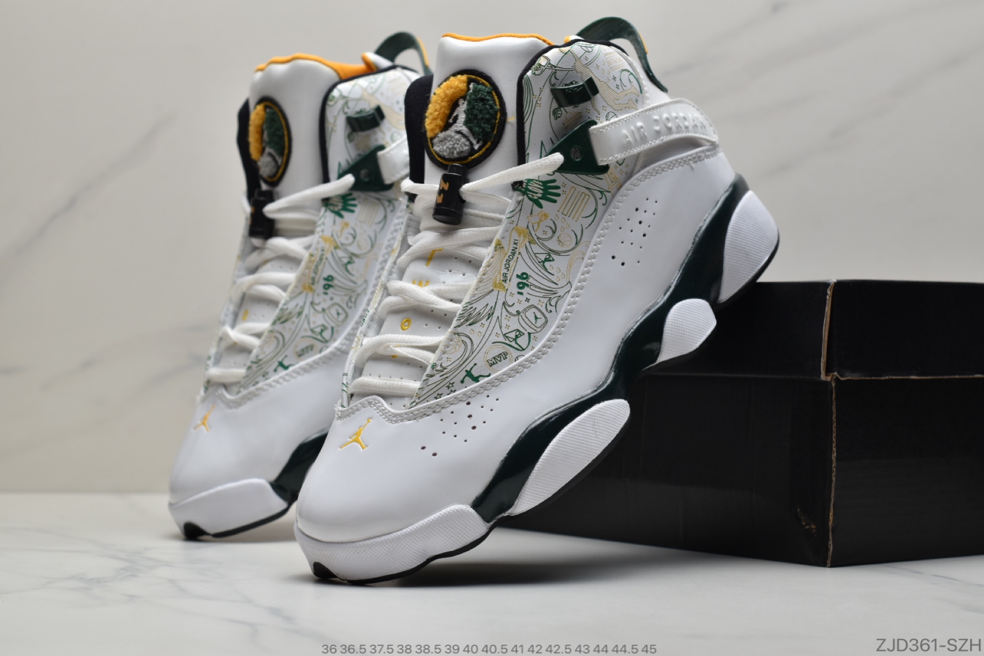 240 公司级乔6高帮系列 稀有复古，Jordan 6 rings 六冠王系322992-102
