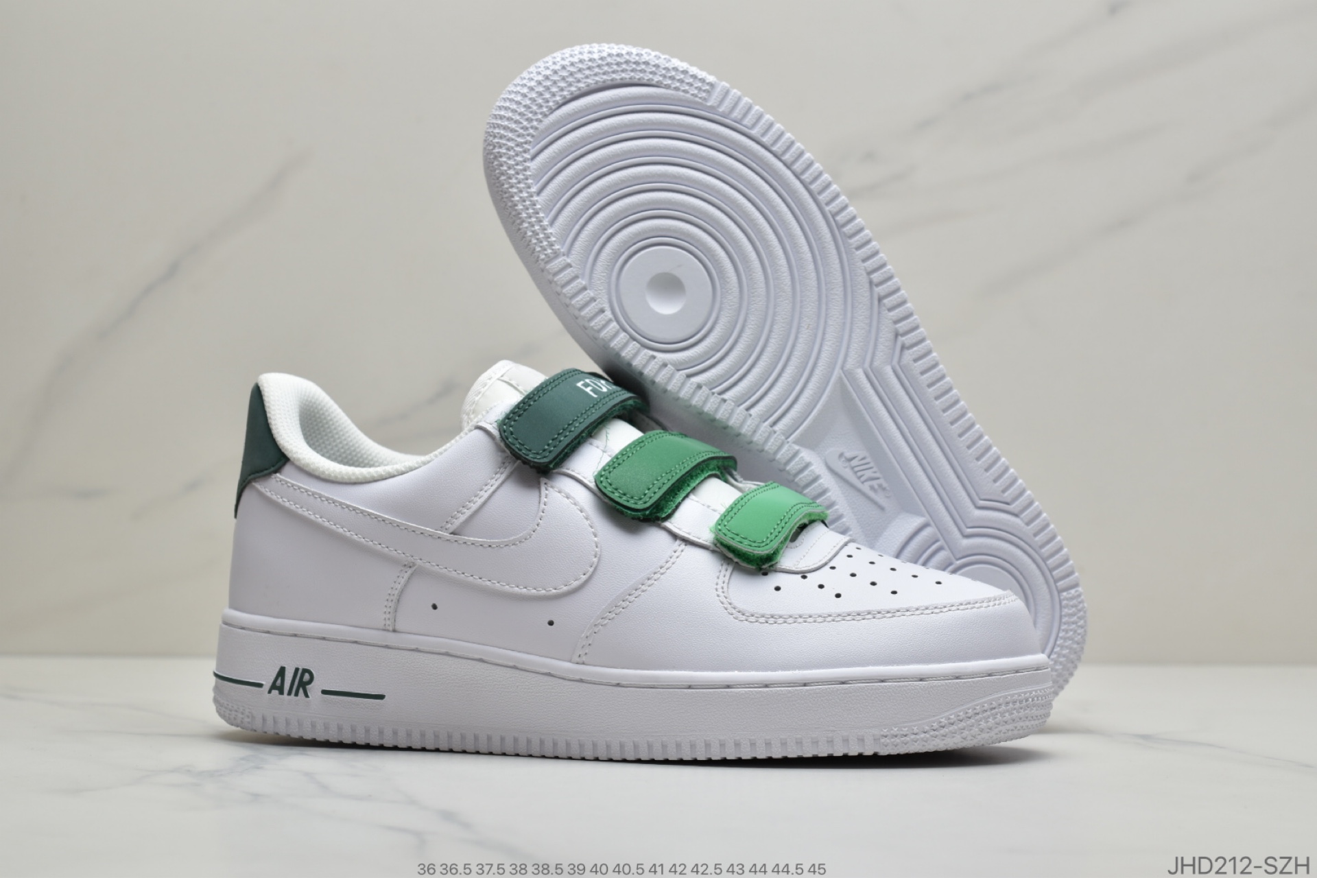 190 公司级 魔术贴 耐克 Nike Air Force 1 Low 空军一号低帮百搭休闲运动板鞋898866-006
