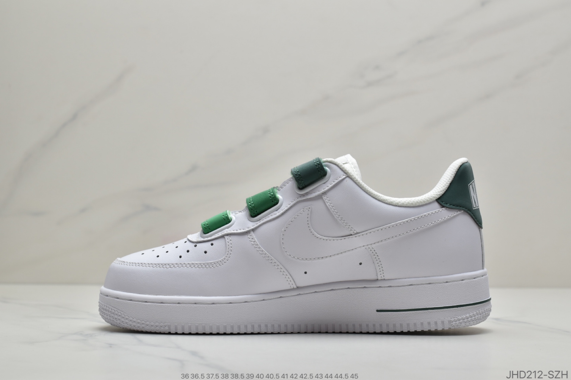 190 公司级 魔术贴 耐克 Nike Air Force 1 Low 空军一号低帮百搭休闲运动板鞋898866-006