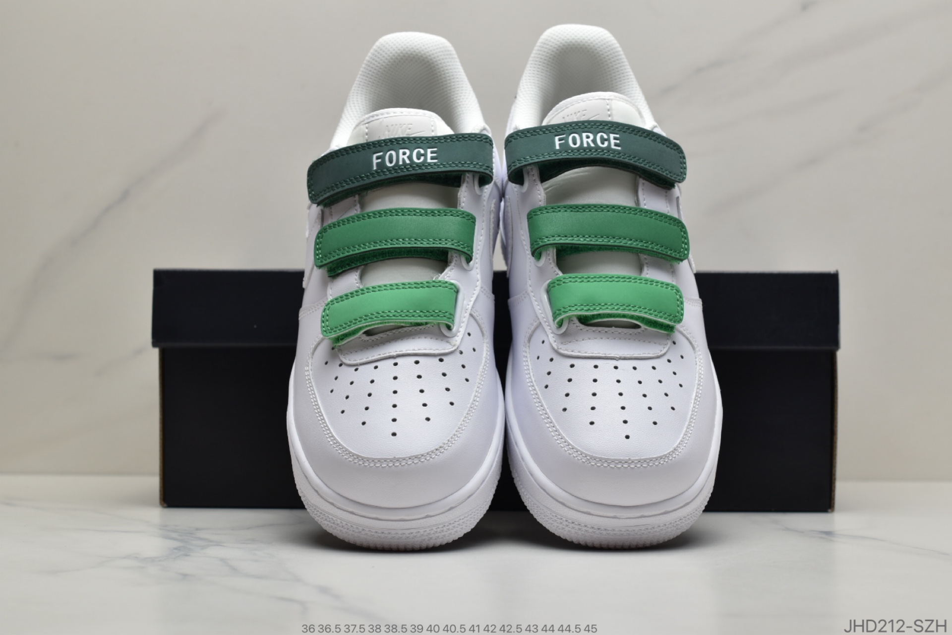 190 公司级 魔术贴 耐克 Nike Air Force 1 Low 空军一号低帮百搭休闲运动板鞋898866-006