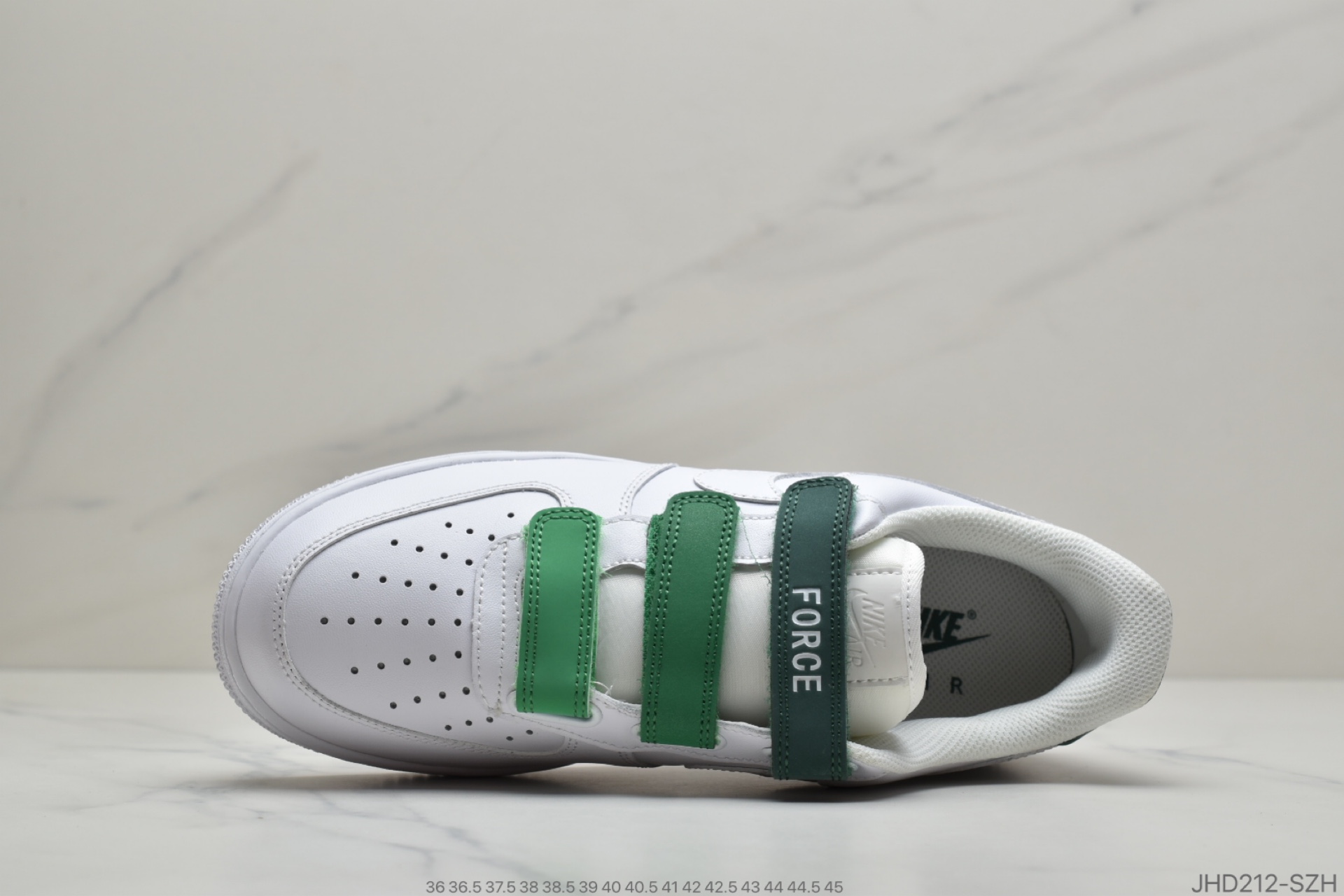 190 公司级 魔术贴 耐克 Nike Air Force 1 Low 空军一号低帮百搭休闲运动板鞋898866-006