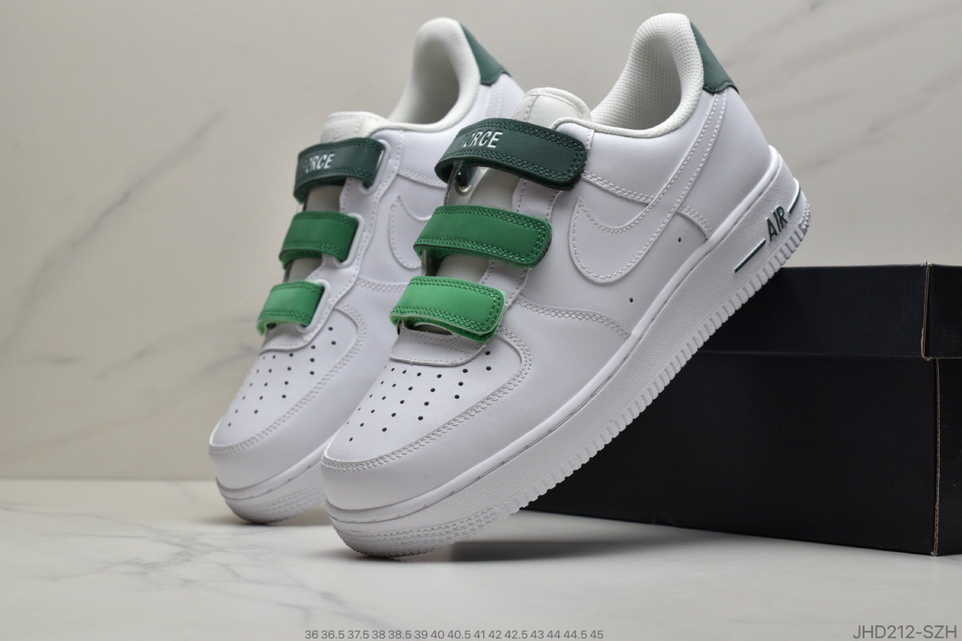 190 公司级 魔术贴 耐克 Nike Air Force 1 Low 空军一号低帮百搭休闲运动板鞋898866-006