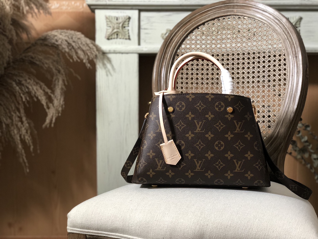 Louis Vuitton LV Montaigne BB Copy
 Bags Handbags Monogram Canvas M41055