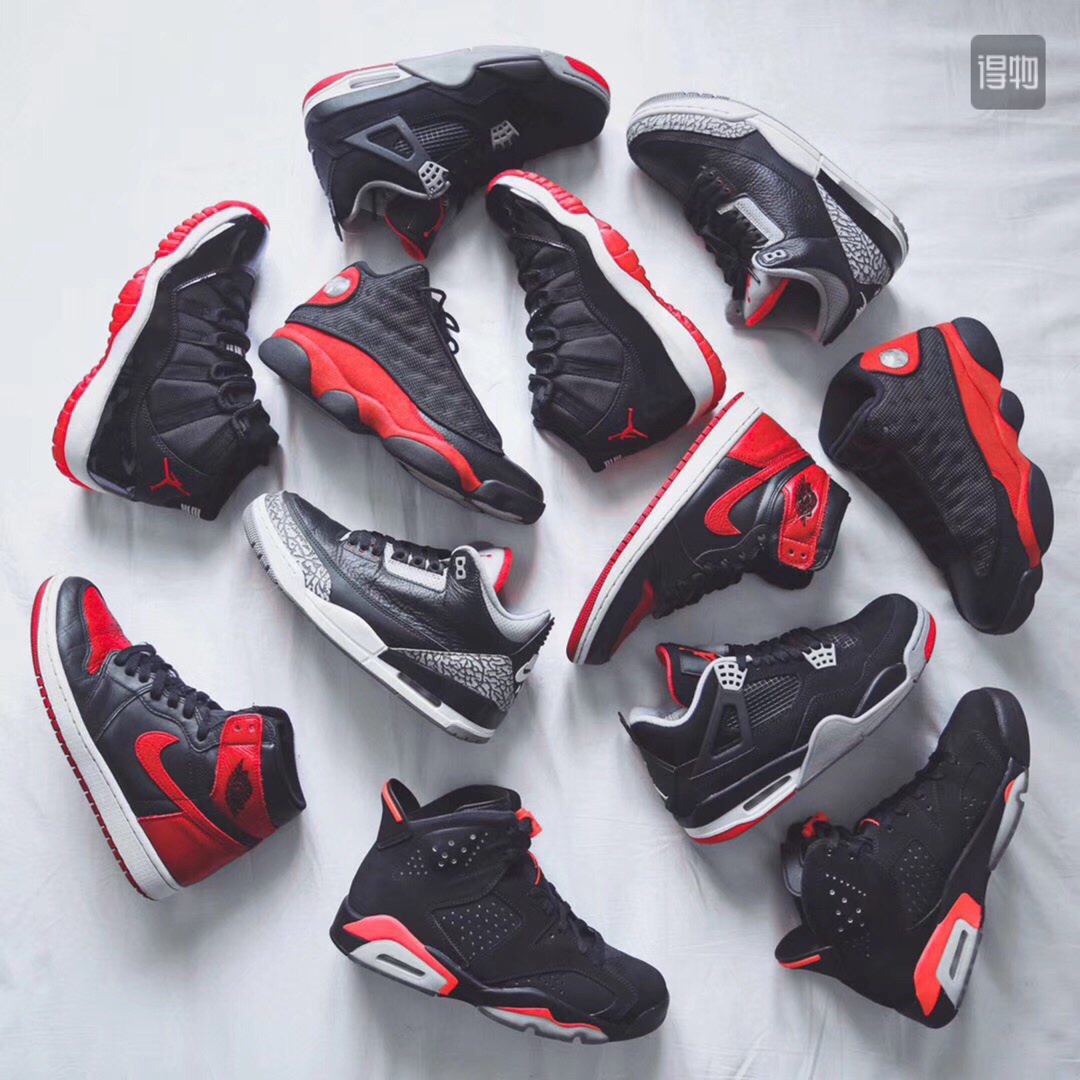 El clásico eterno negro y rojo, material seleccionado para uso diario # El sentimiento Bred indispensable en tu zapatero