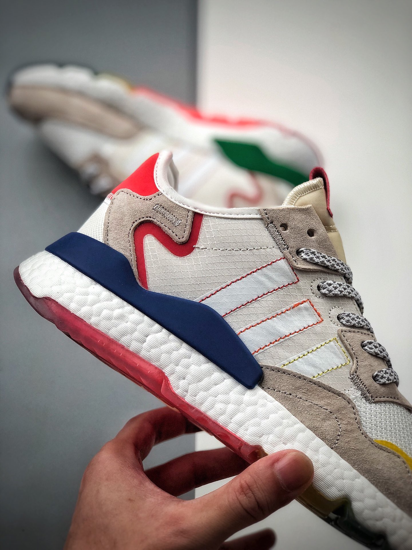 200  阿迪达斯 Adidas Nite Jogger 2020 Boost 3M反光系列 夜行者 复古休闲百搭运动跑鞋FY3235
