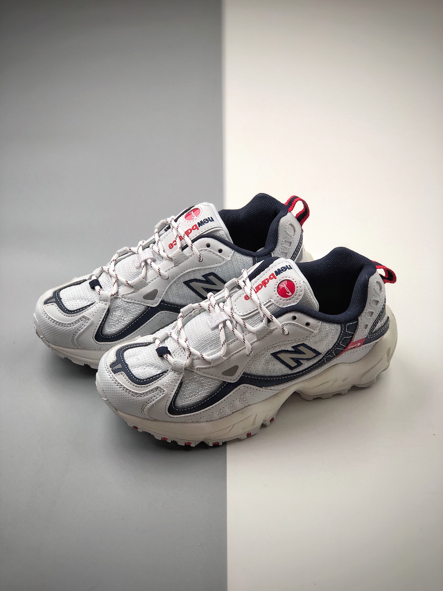 230 New Balance ML703系列复古老爹风休闲运动山系越野跑鞋