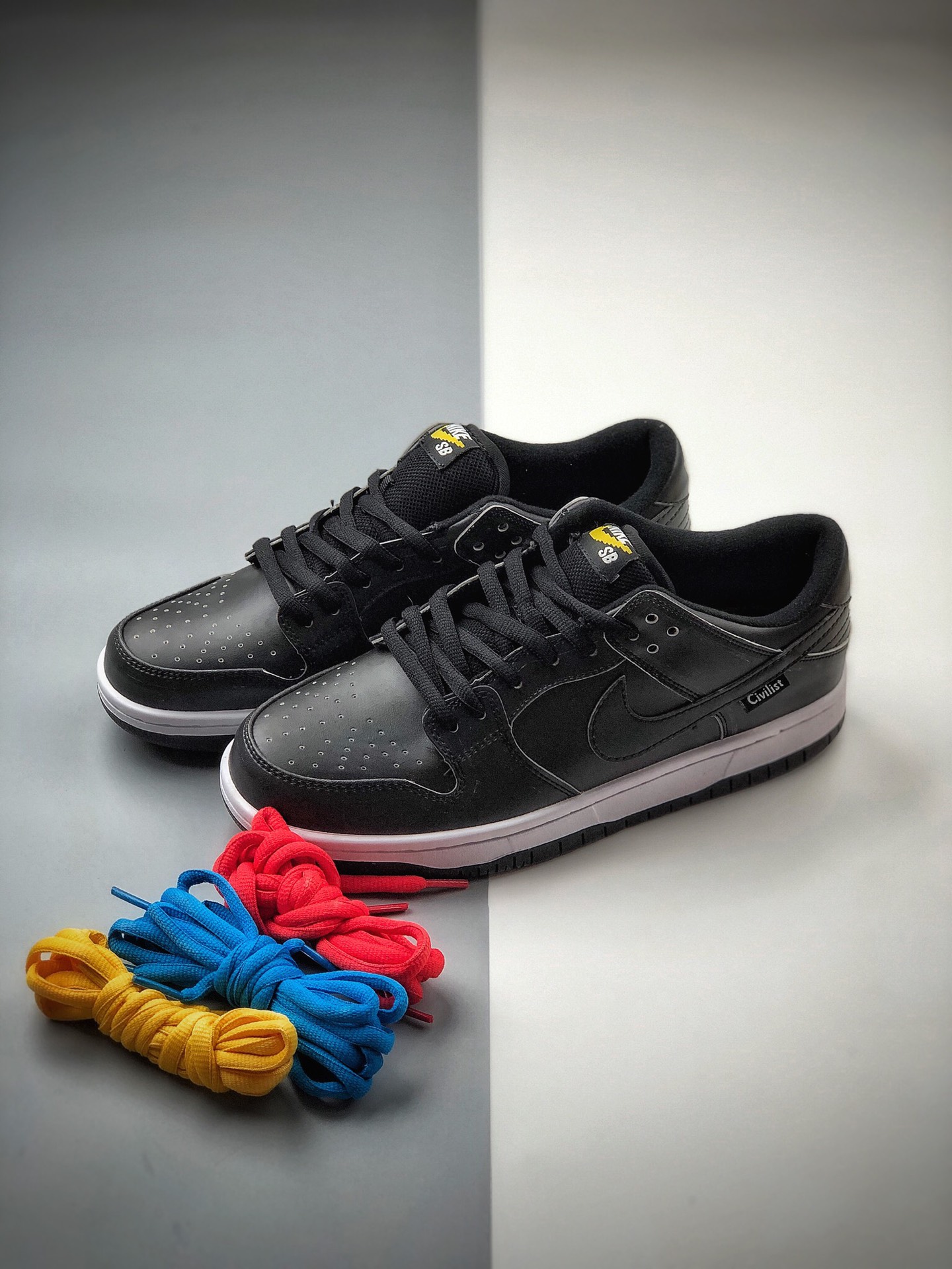 340 Civilist x Nike SB Dunk Low  sb变色龙 遇热变色 热成像 变身啦初样完美接近原鞋  货号CZ5123-001