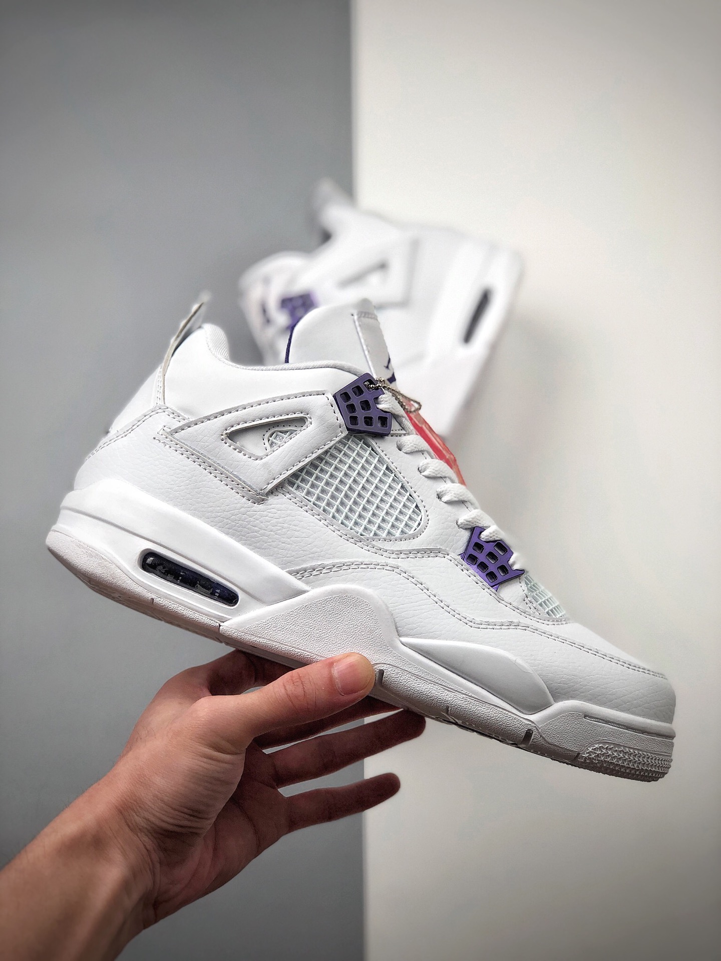 200  Air Jordan 4 “Red Metallic” 白紫 AJ4 乔丹4代 aj4 乔4 金属紫 CT8527-115
