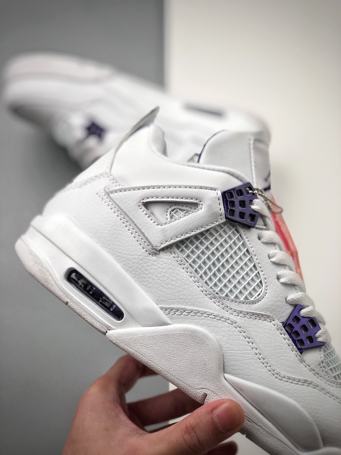 200  Air Jordan 4 “Red Metallic” 白紫 AJ4 乔丹4代 aj4 乔4 金属紫 CT8527-115