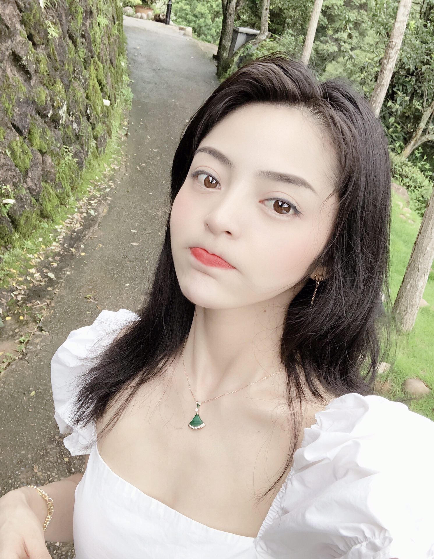 NO:102525,Super temperament Malachite long skirt, Bulgari necklace, bvlgari, skirts, necklace19860909超显气质 孔雀石长裙,宝格丽项链,bvlgari,skirts,necklace,Jewelry