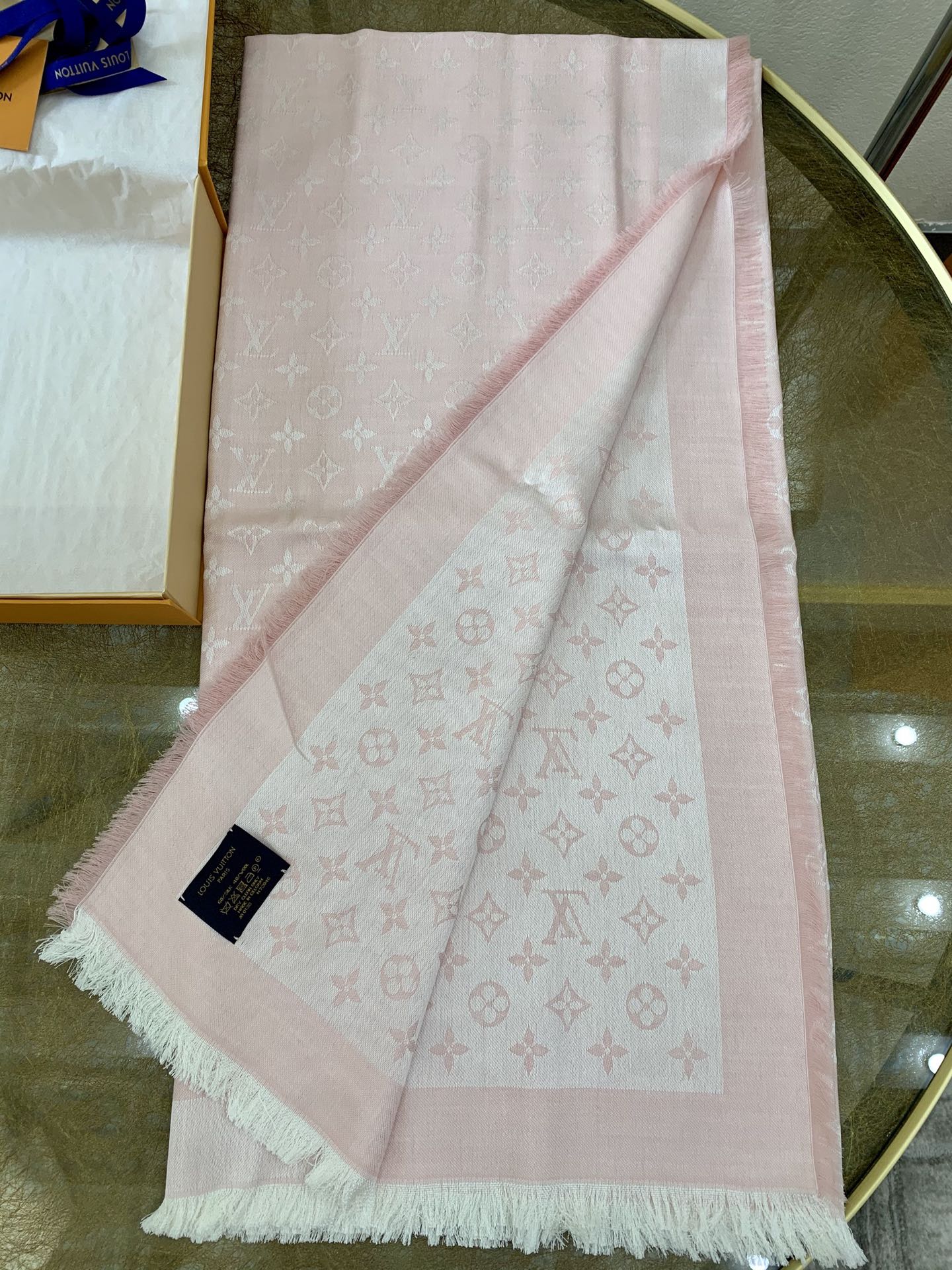 LV路易威登Monogram Denim披肩M71378 M71382 M71330 M71329 M72412 M72046 M72273