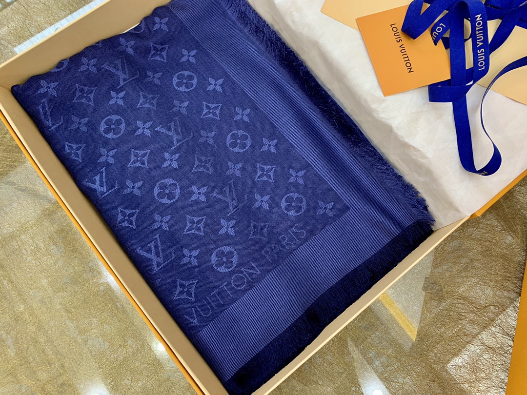 LV路易威登Monogram Denim披肩M71378 M71382 M71330 M71329 M72412 M72046 M72273