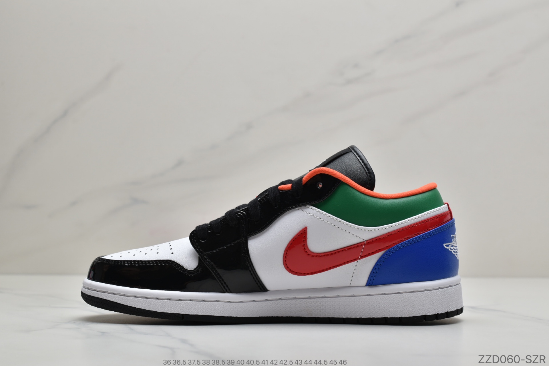 250 公司级Air Jordan 1 Low“Multi-Color”彩色拼接 AJ1乔1低帮休闲板鞋 CZ4776-101