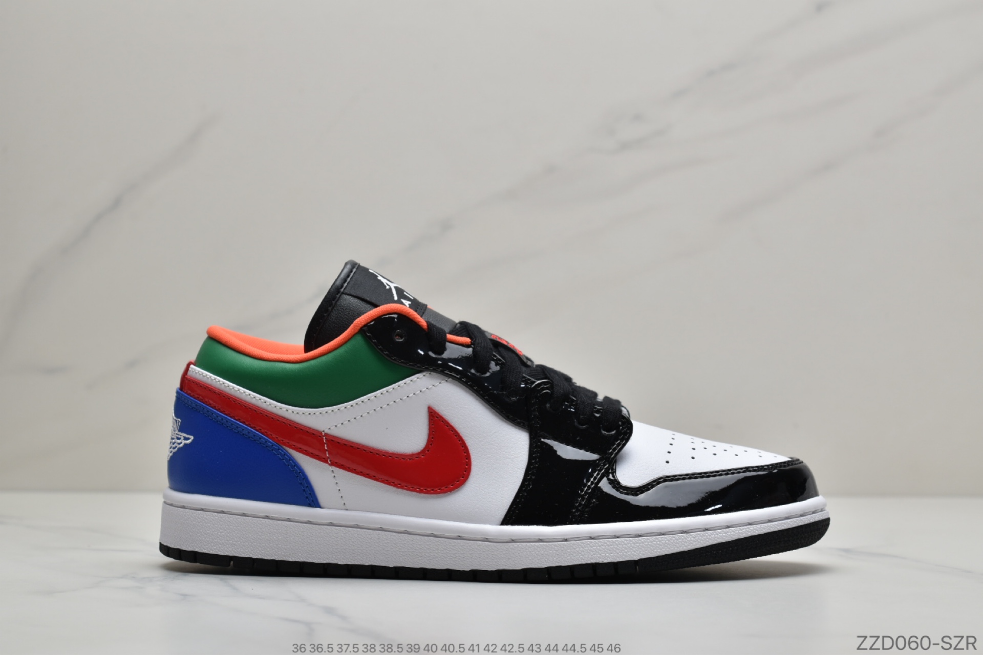 250 公司级Air Jordan 1 Low“Multi-Color”彩色拼接 AJ1乔1低帮休闲板鞋 CZ4776-101