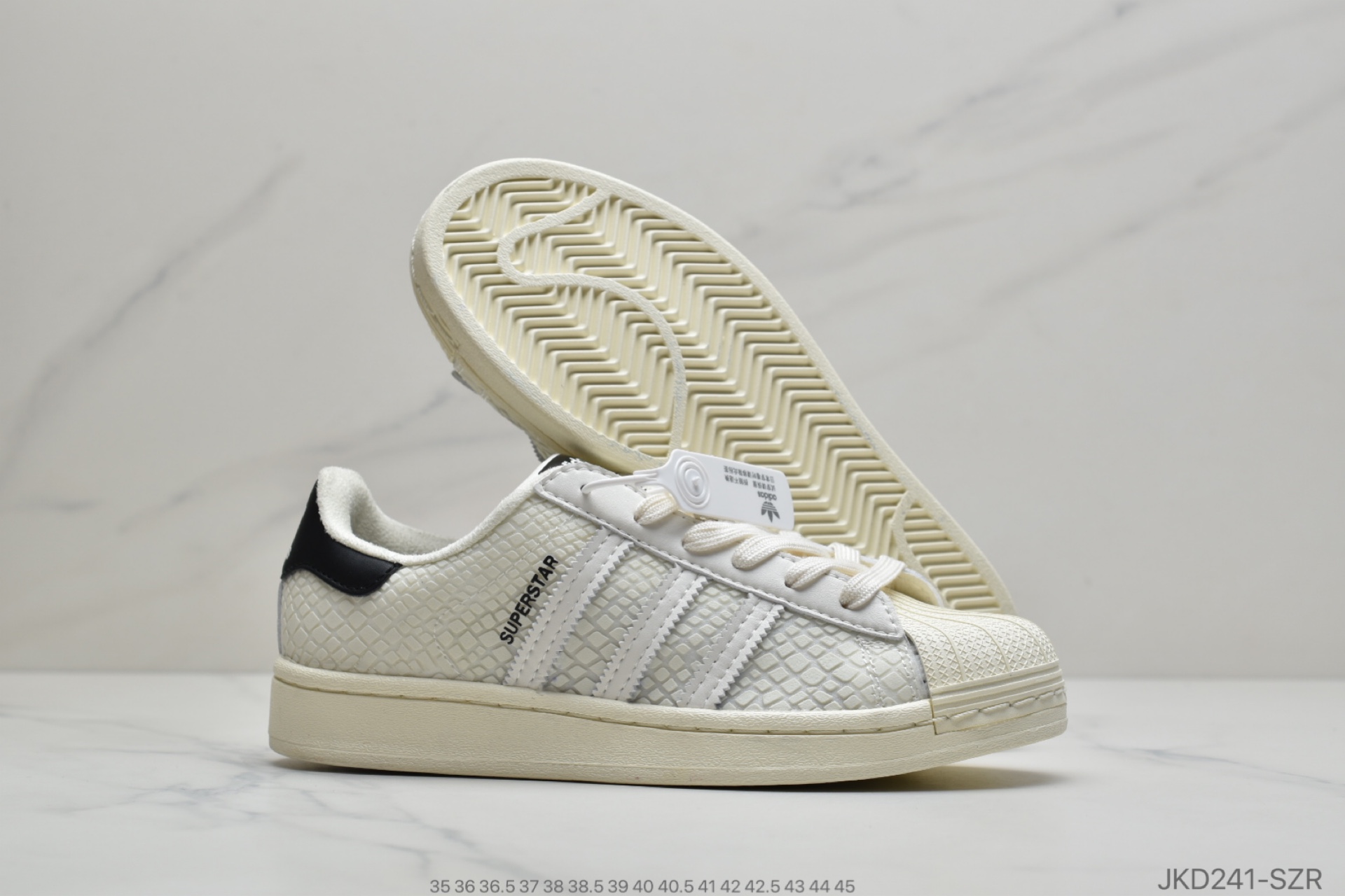 160 公司级adidas Superstar 贝壳头atmos x adidas Originals 蛇纹系列联名FY6014 FY5253