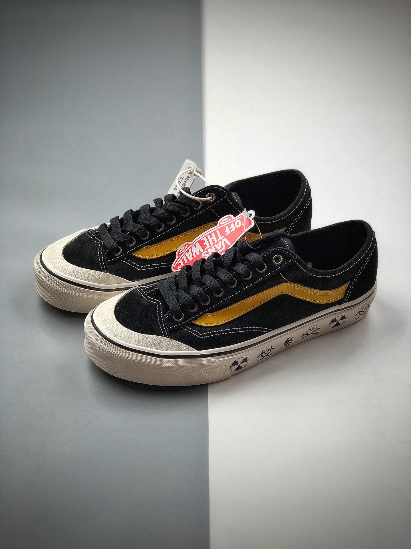 150  公司级 万斯Vans Style 36 Decon SF  黑金 帆布板鞋