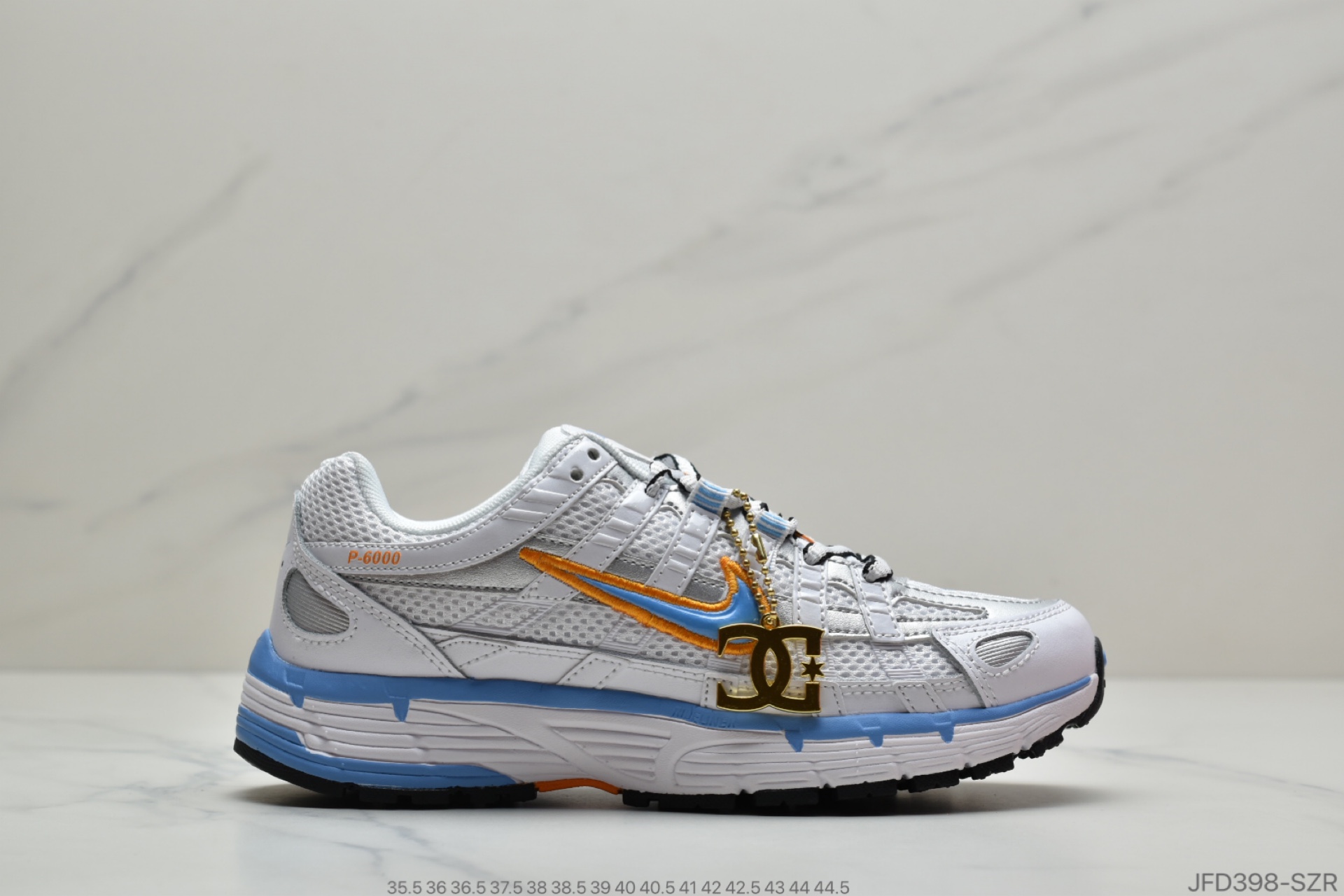 170 全新复古跑鞋耐克Nike W P-6000”White/Oracle/Aqua Magic” 逐梦太空系列复古老爹风休闲运动舒适跑鞋货号CJ7789-162