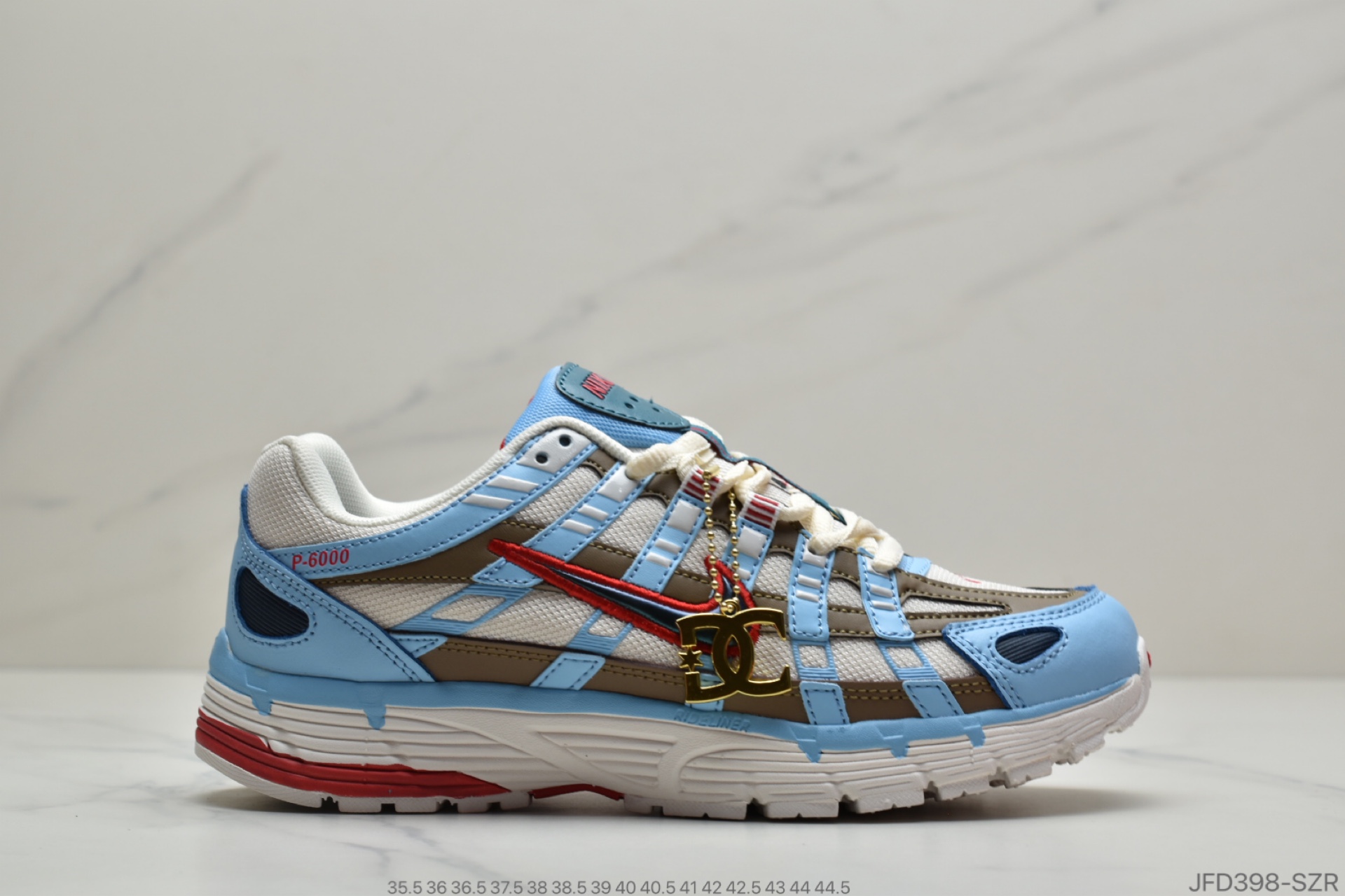 170 全新复古跑鞋耐克Nike W P-6000”White/Oracle/Aqua Magic” 逐梦太空系列复古老爹风休闲运动舒适跑鞋货号CJ7789-162