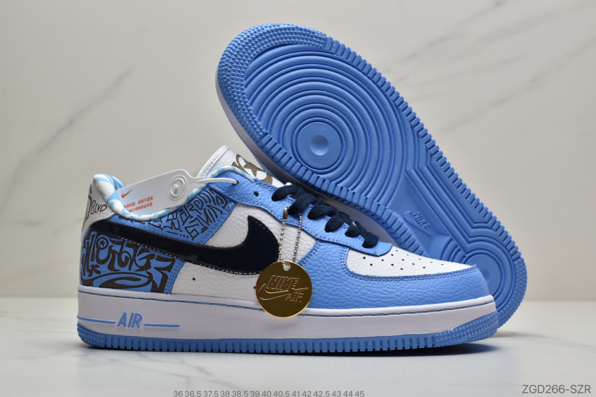 290 公司级耐克 NiKE Air Force 1'07  空军一号 低帮 BMB490-M5