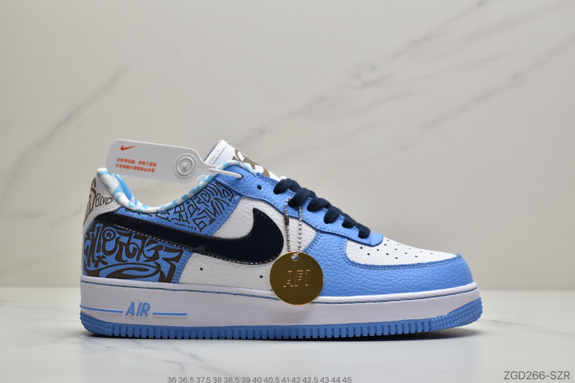 290 公司级耐克 NiKE Air Force 1'07  空军一号 低帮 BMB490-M5