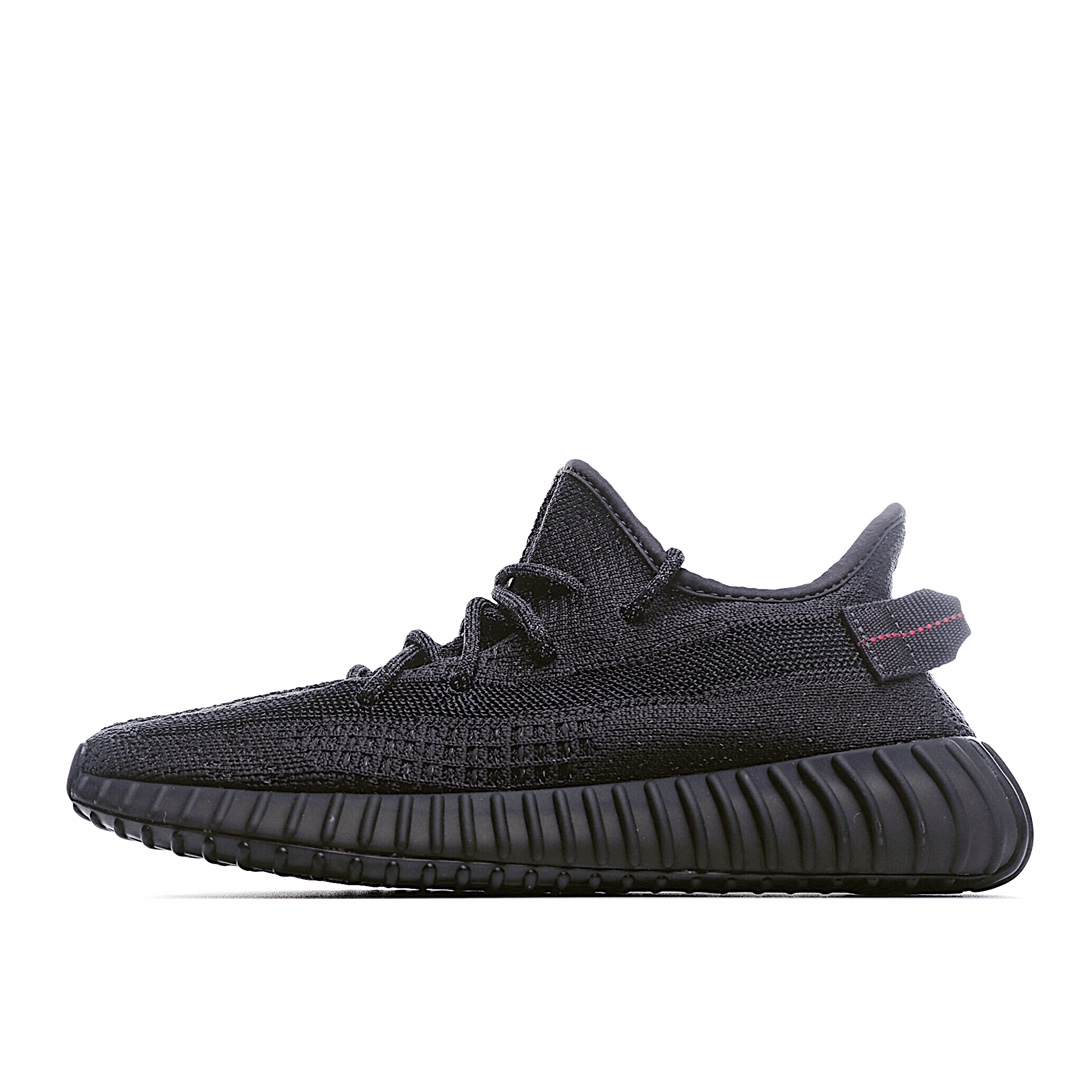 H0 Adidas Yeezy Boost 350 V2 “Black”黑满天星