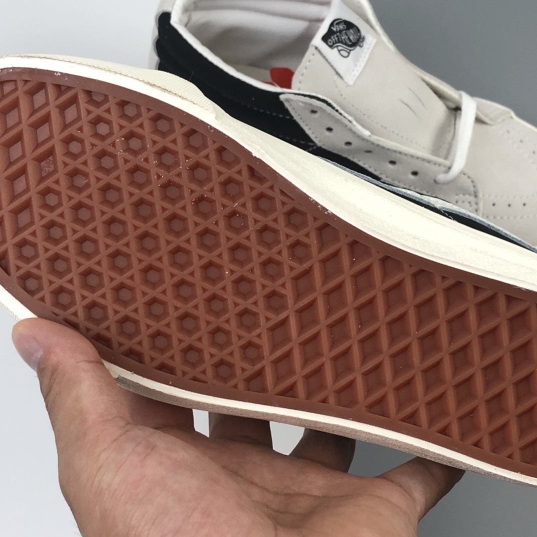 150 Vans Sk8 Hi Mid 经典复古国宝熊猫色中邦板鞋 VN-0D5IB8C