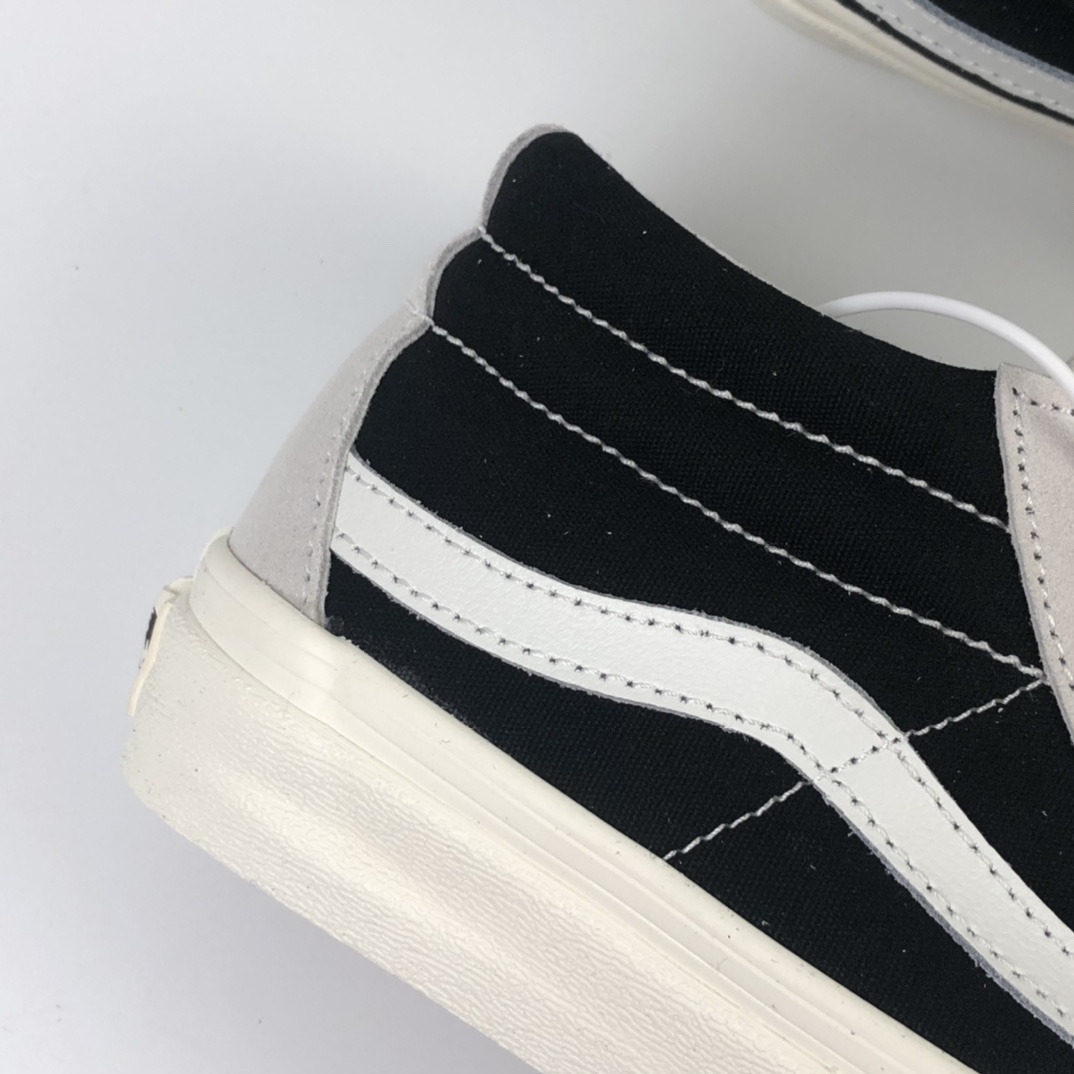 150 Vans Sk8 Hi Mid 经典复古国宝熊猫色中邦板鞋 VN-0D5IB8C