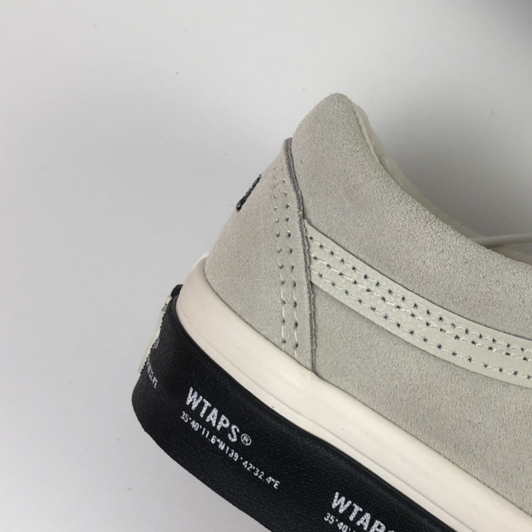 150 Vault by Vans x Wtaps OId Skool 联名系列灰色低帮休闲板鞋 VN0A4P2X20F
