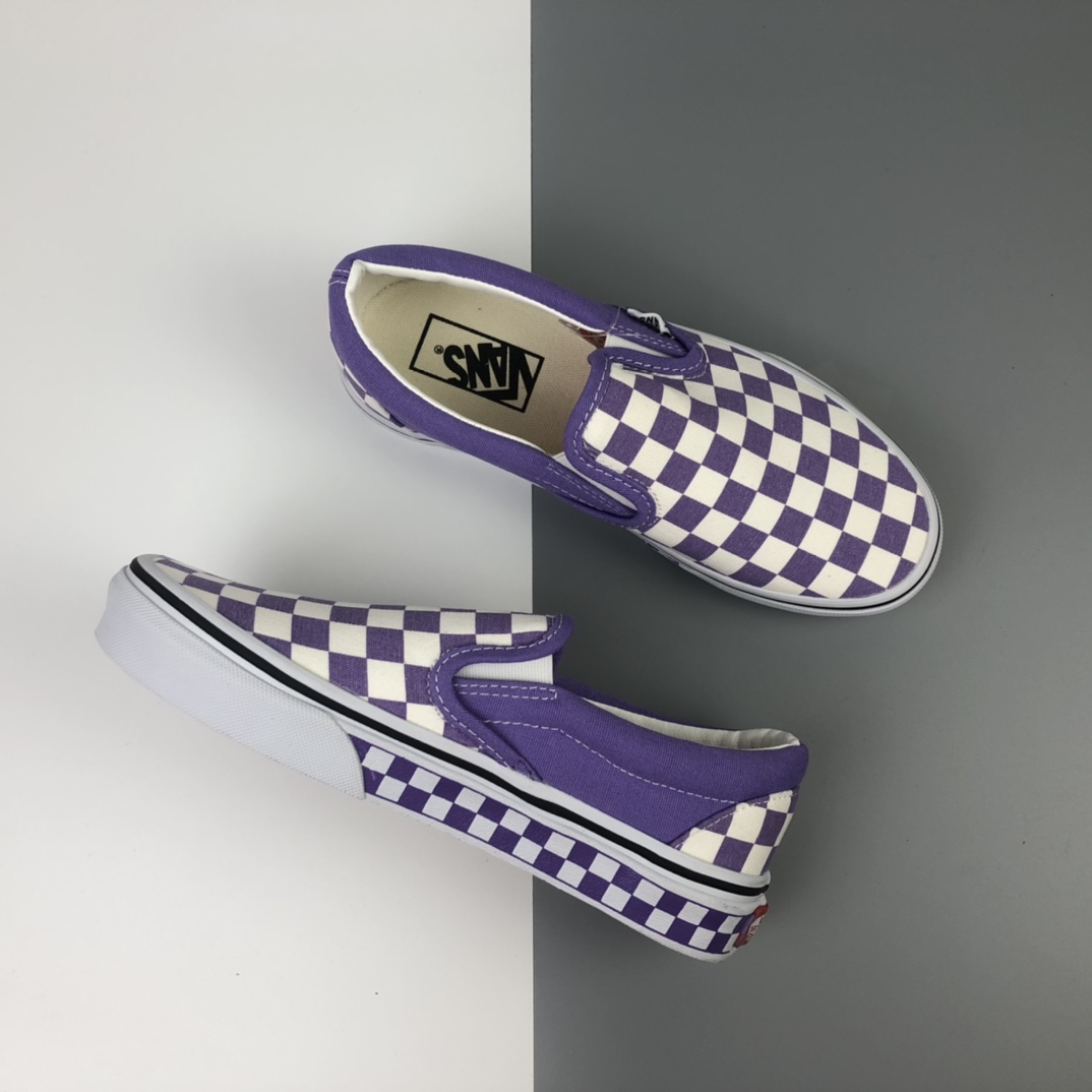 140 VANS  Classic Slip On 万斯棋盘格百搭常青款  VN0A38F7VLX