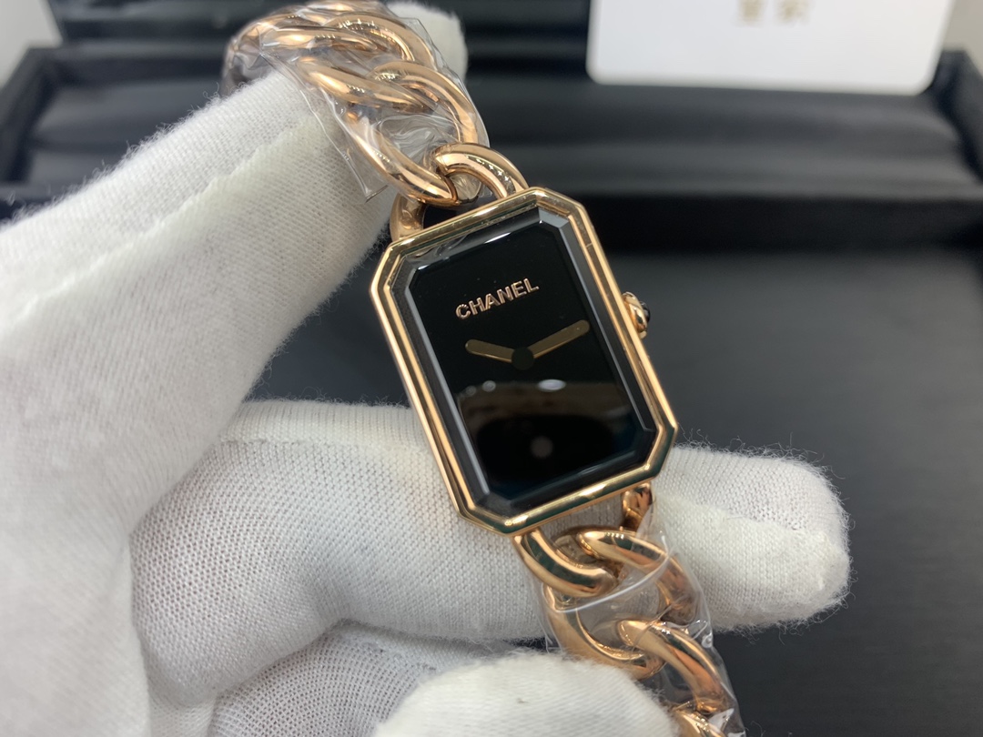 Chanel 皇家 香奈儿手链全玫瑰金女表