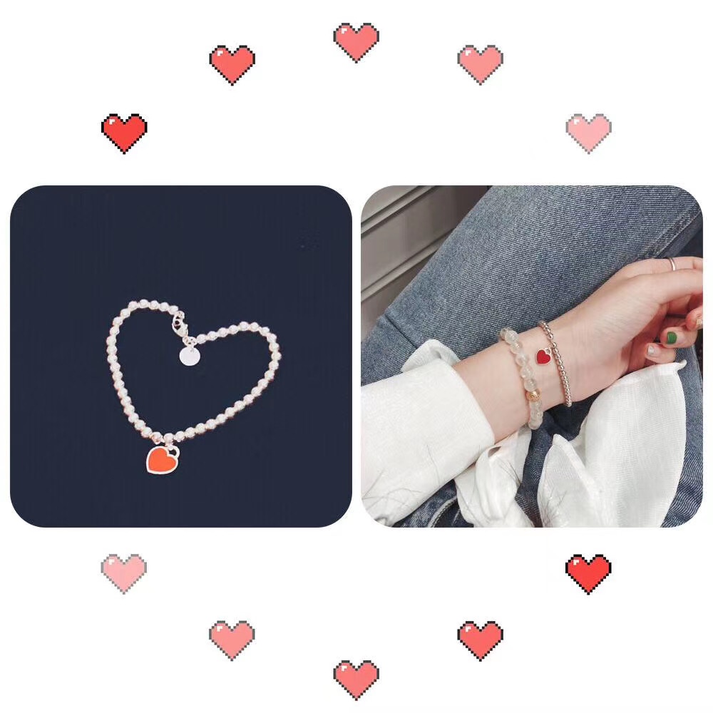 Tiffany & Co. Tiffany 浪漫红心手链