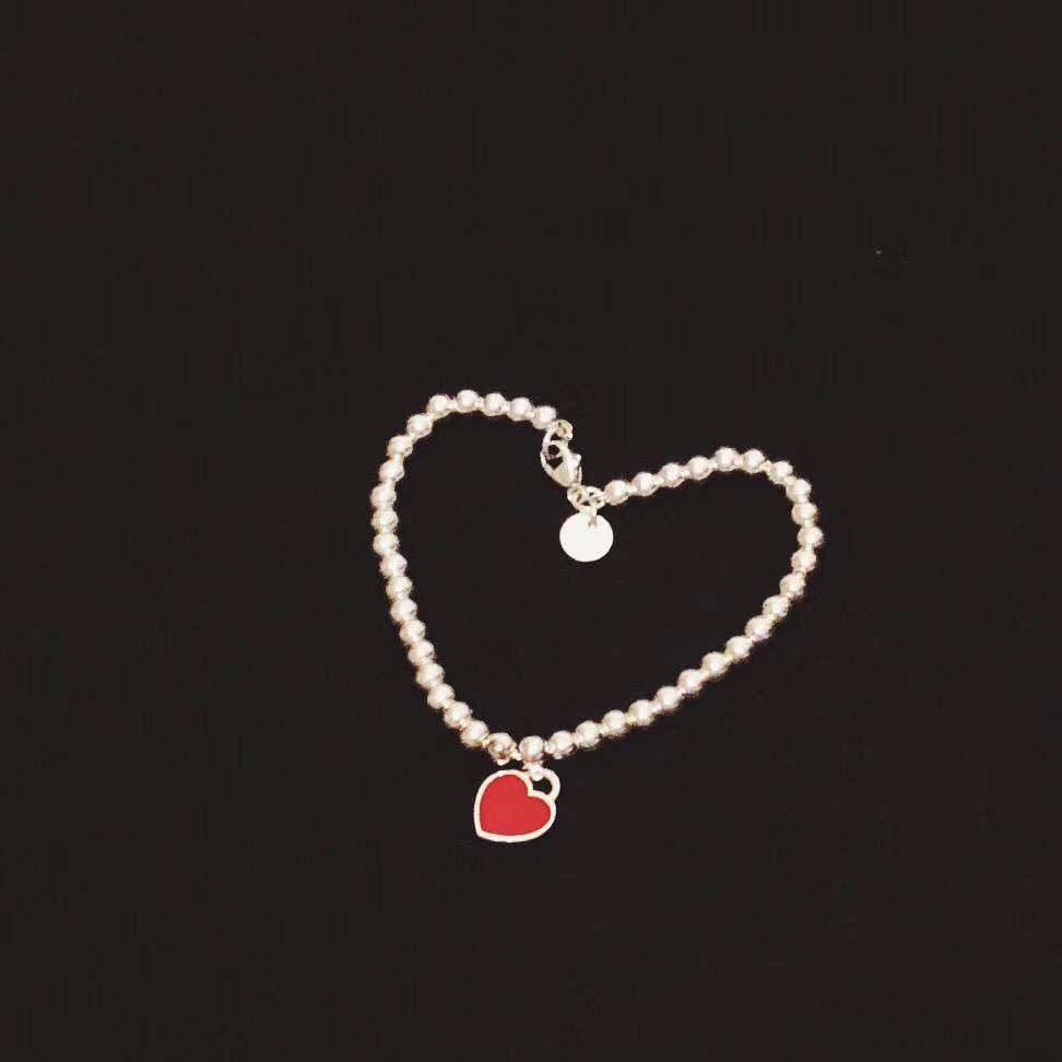 Tiffany & Co. Tiffany 浪漫红心手链
