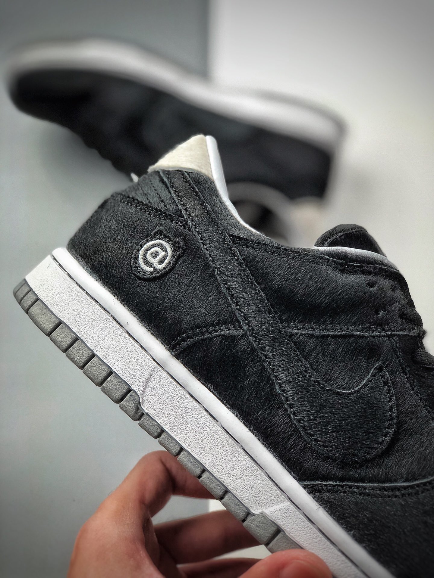 230 Nike SB Dunk Low 黑马毛 联名扣篮系列复古低帮休闲运动滑板板鞋CZ5127-001