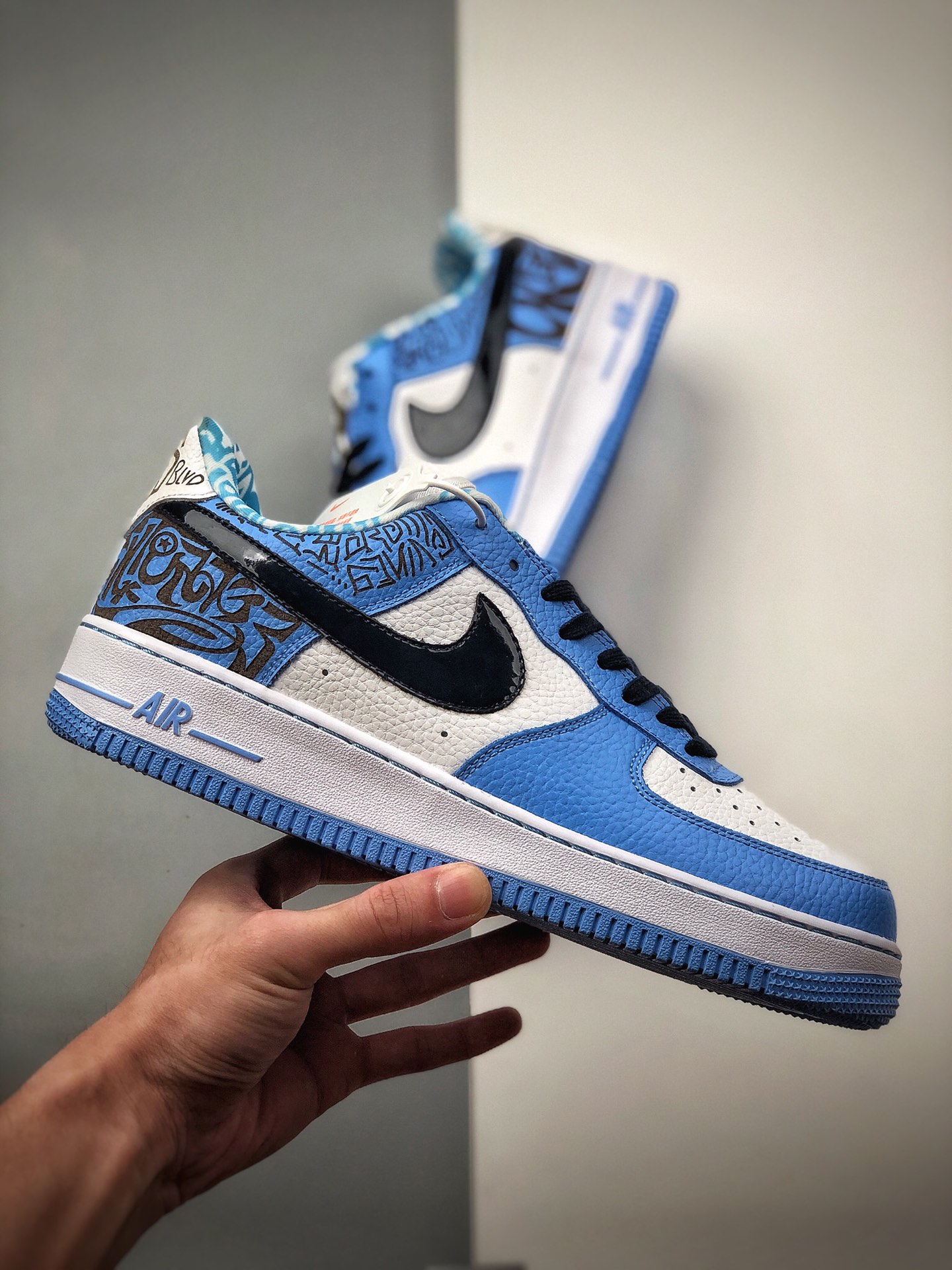 290 耐克 Nike Air Force 1 Low Entourage George 明星伙伴 特别版 空军一号低帮百搭休闲运动板鞋BMB490-M5-C1