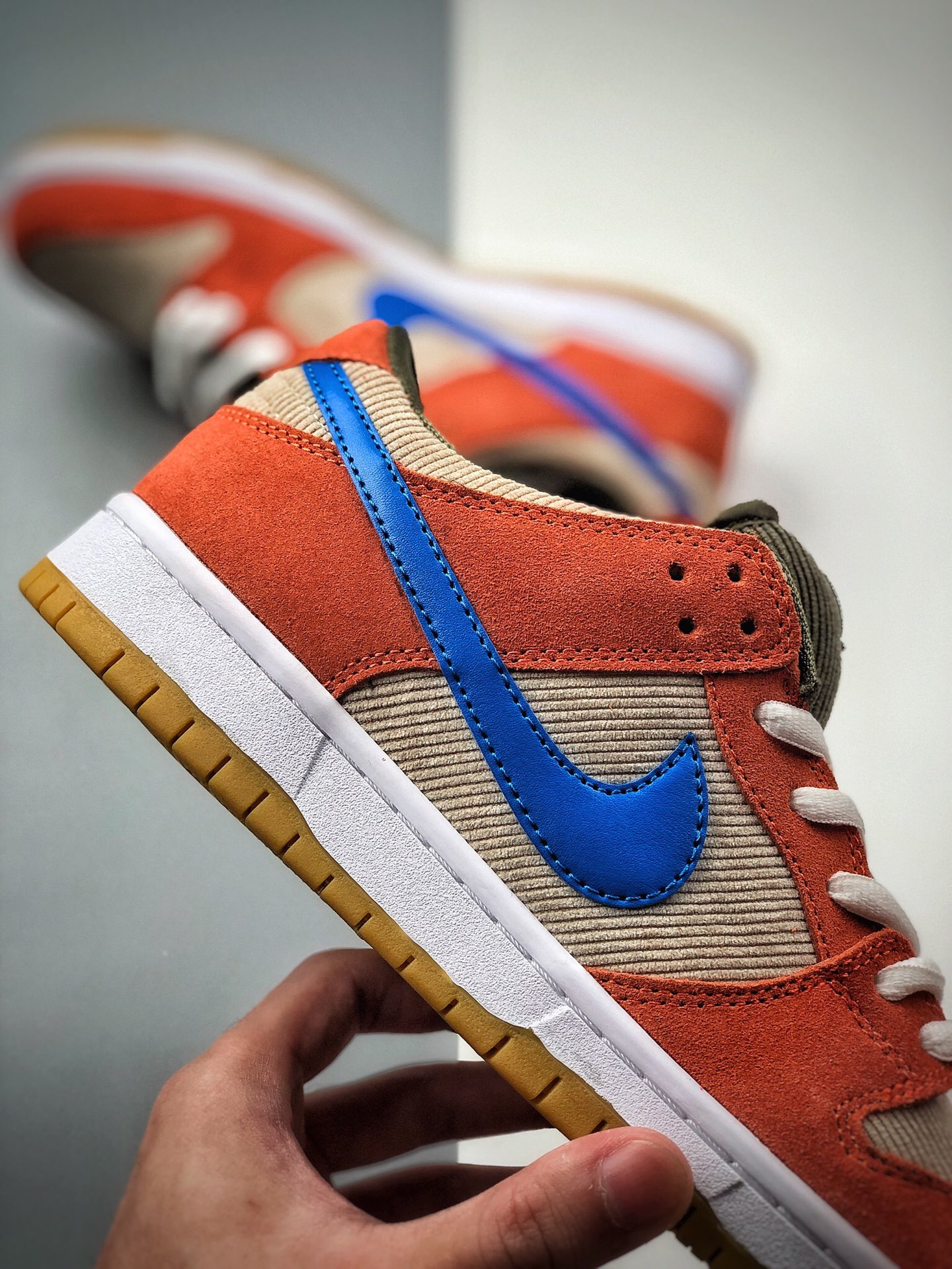 270 NK SB Dunk Low Pro Color 灯芯绒 低帮休闲运动滑板鞋BQ6817-201
