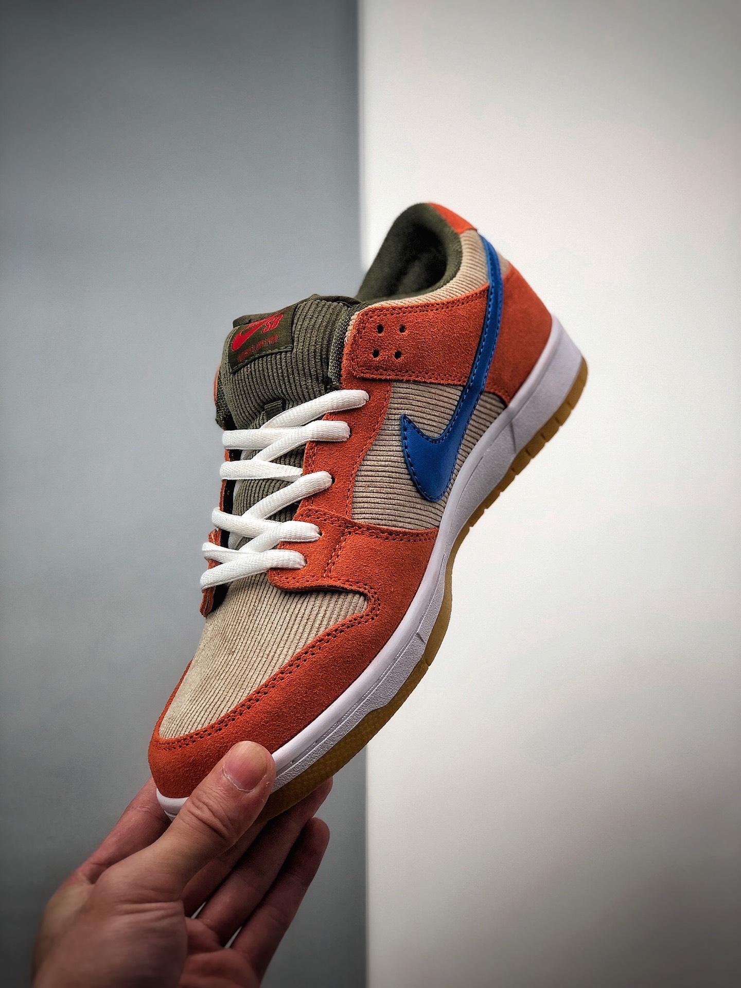 270 NK SB Dunk Low Pro Color 灯芯绒 低帮休闲运动滑板鞋BQ6817-201