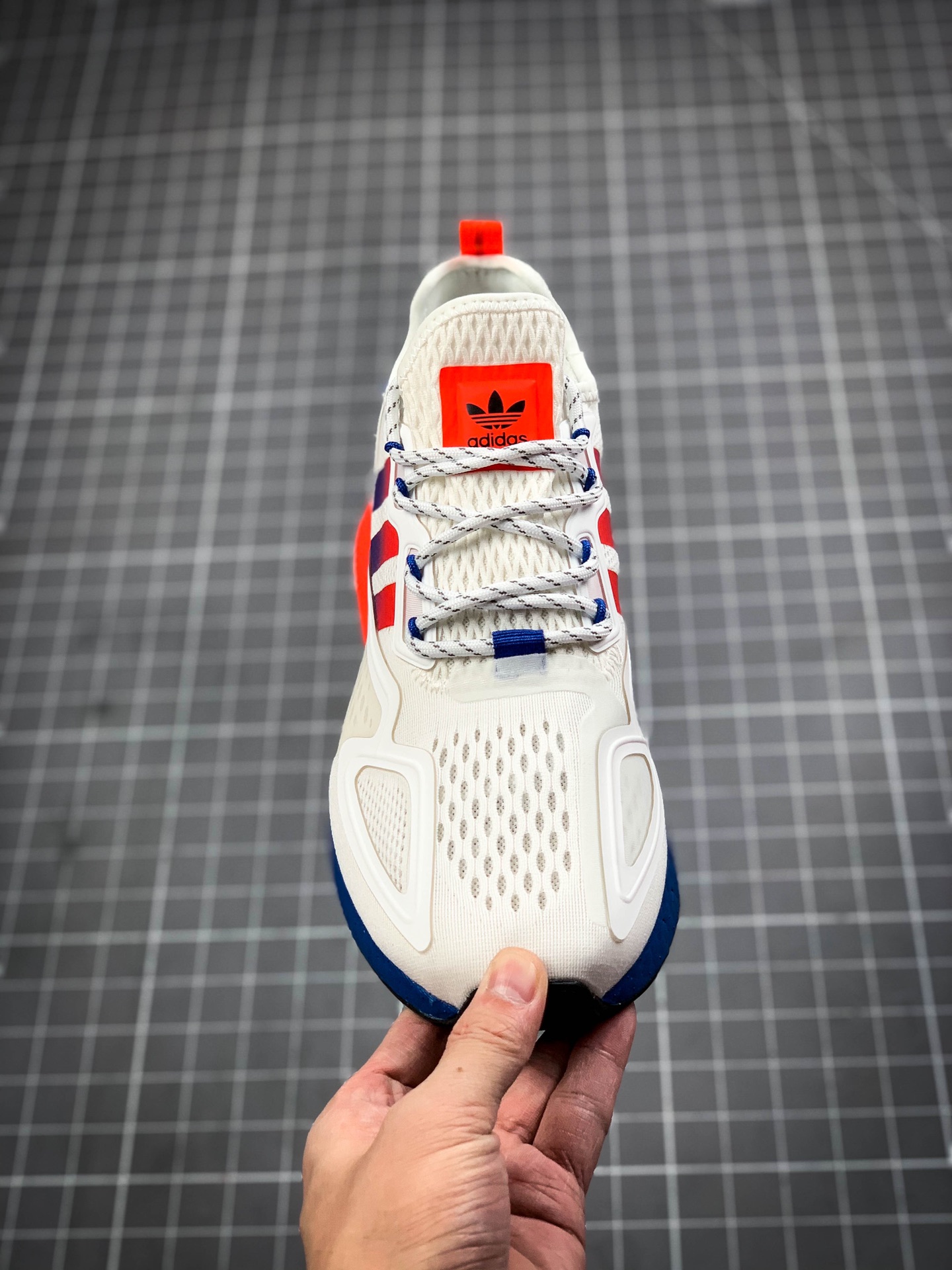 180  阿迪达斯Adidas Originals ZX 2K Boost 全新爆米花缓震休闲运动跑鞋CQ2768 620