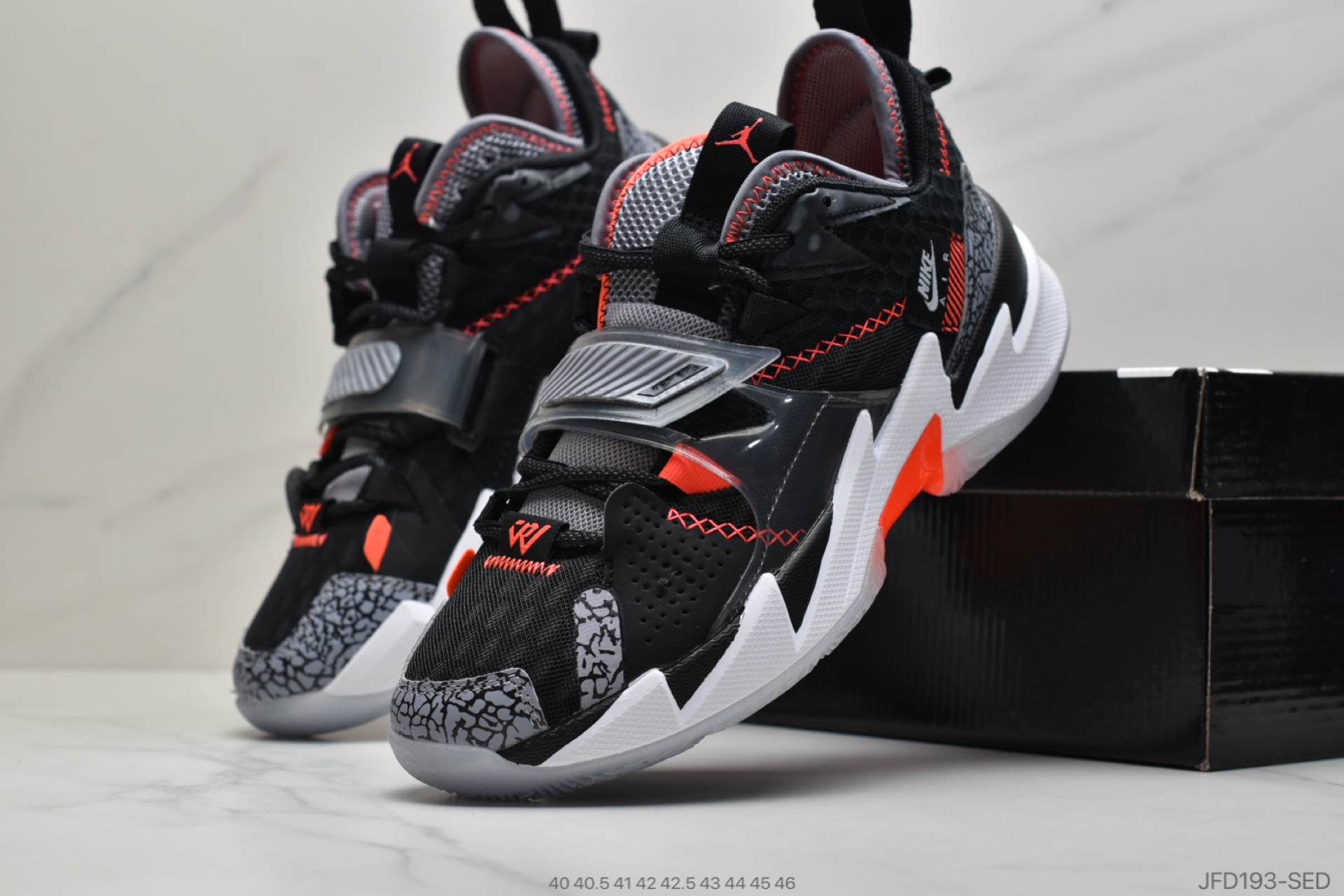 170 公司级Air Jordan Why Not Zer0.3 PF威少3 拼接休闲运动篮球运动鞋 CD3003-600