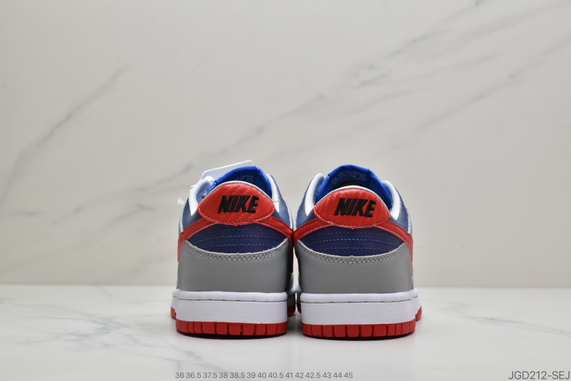 180 公司级耐克Nike SB Dunk Low Pro QS'Samba'扣篮系列低帮经典百搭休闲运动板鞋“灰红蓝科幻变色”CZ2662-400