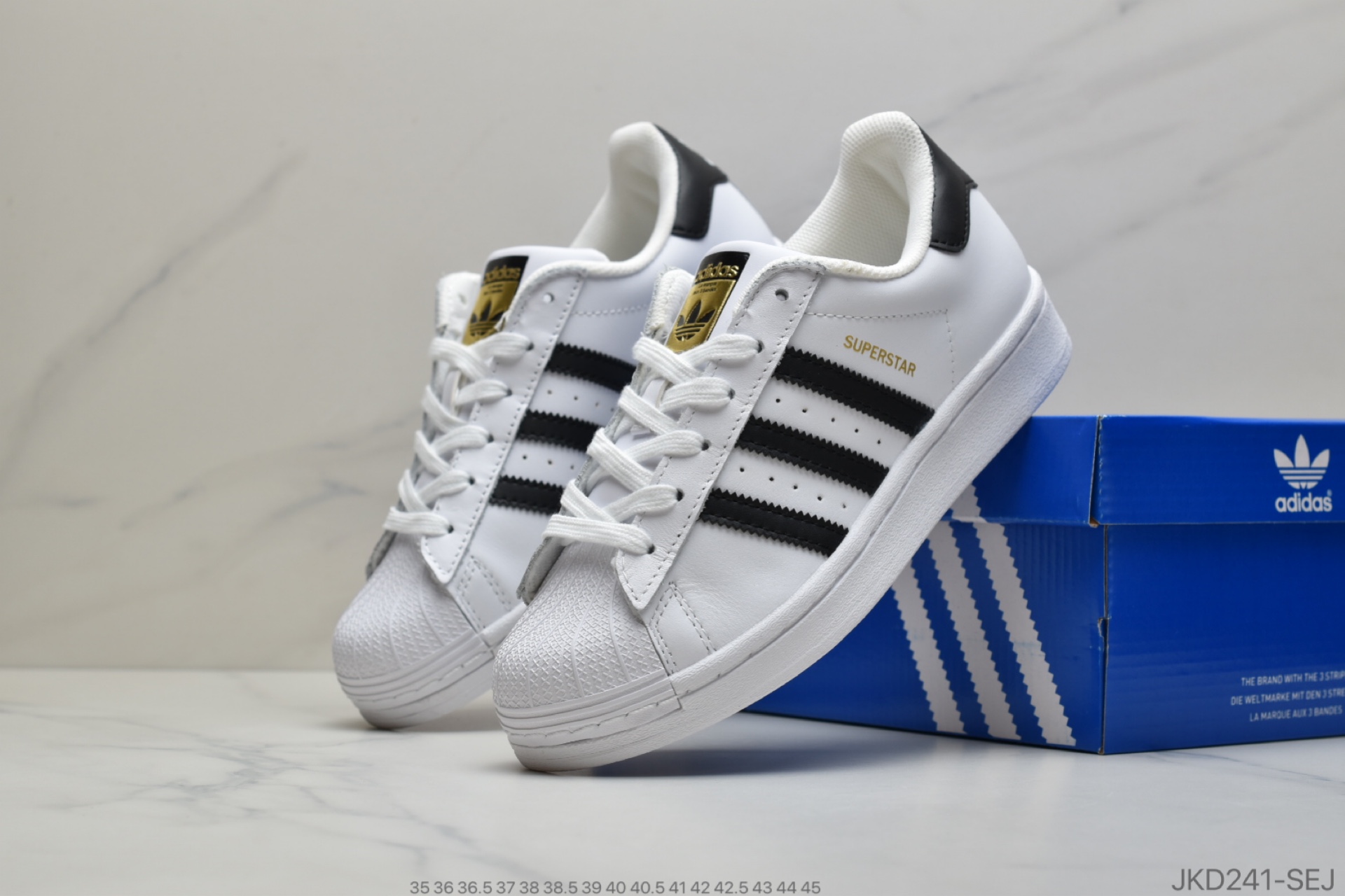 160 公司级阿迪达斯Adidas Originals Superstar 金标#全新改版贝壳头FU7712