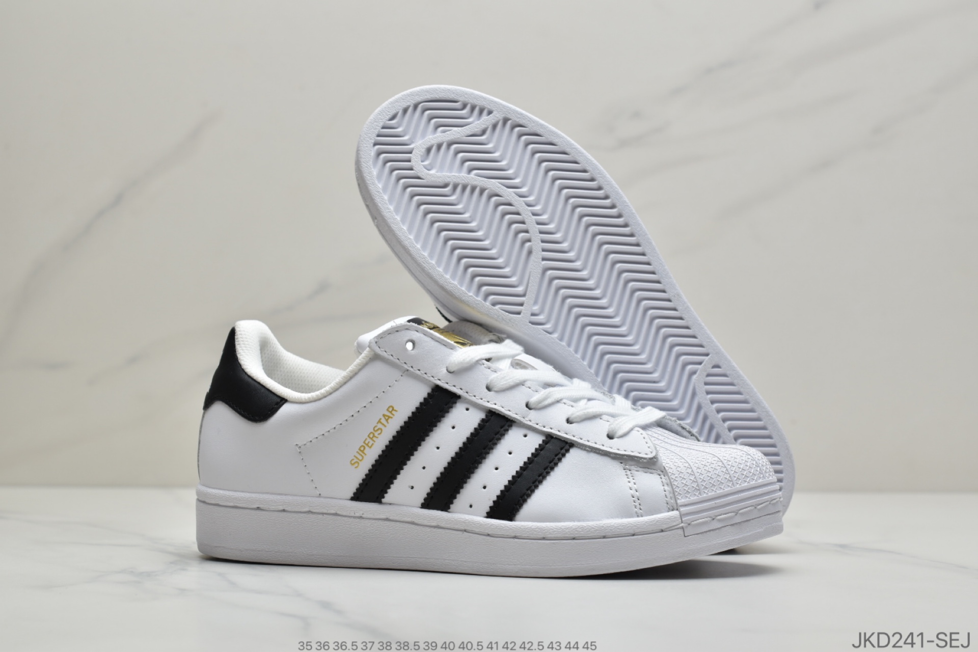 160 公司级阿迪达斯Adidas Originals Superstar 金标#全新改版贝壳头FU7712