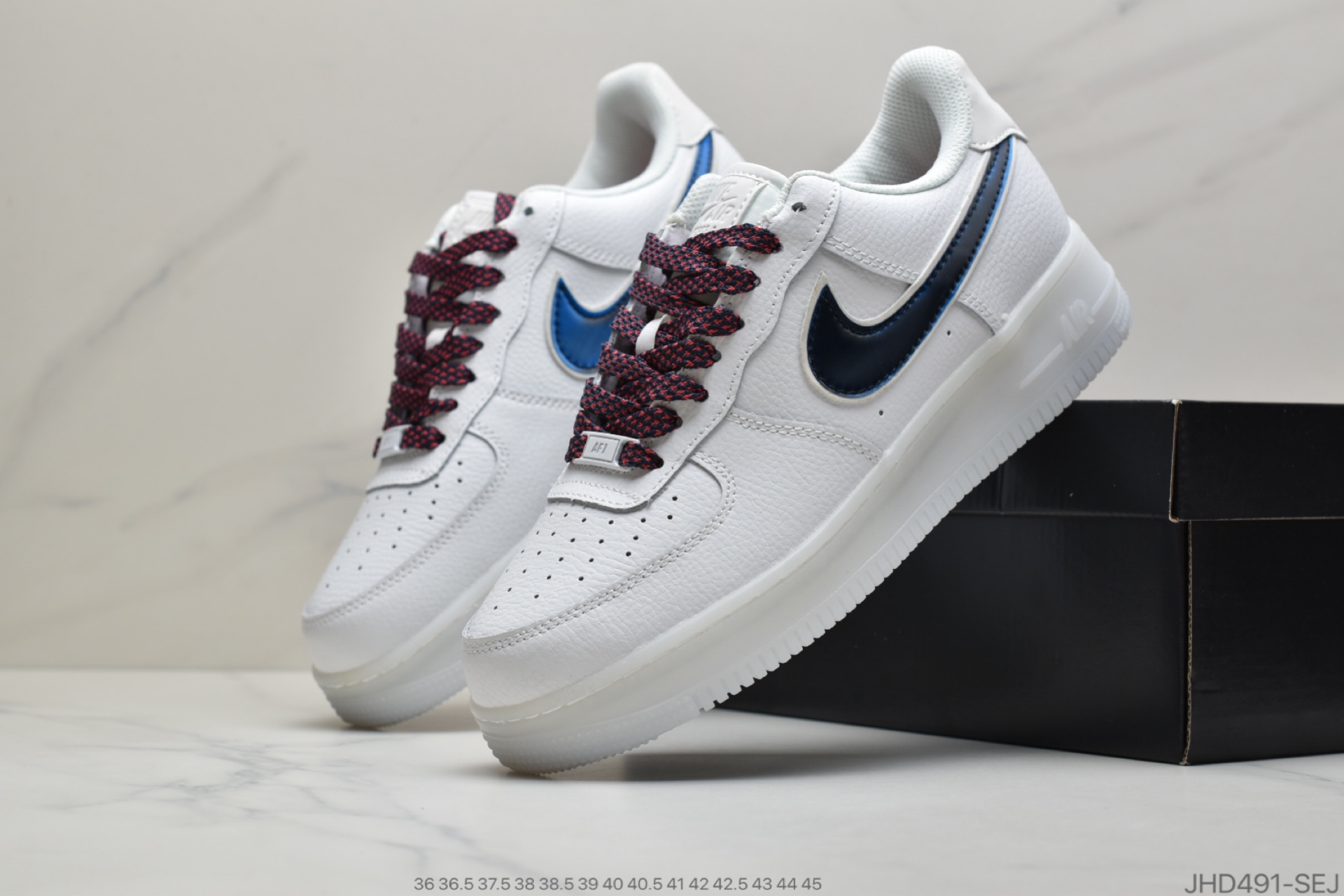190 公司级耐克NIKE M AF 1  UPSTEP空军一号低帮百搭休闲运动板鞋AH0287-208