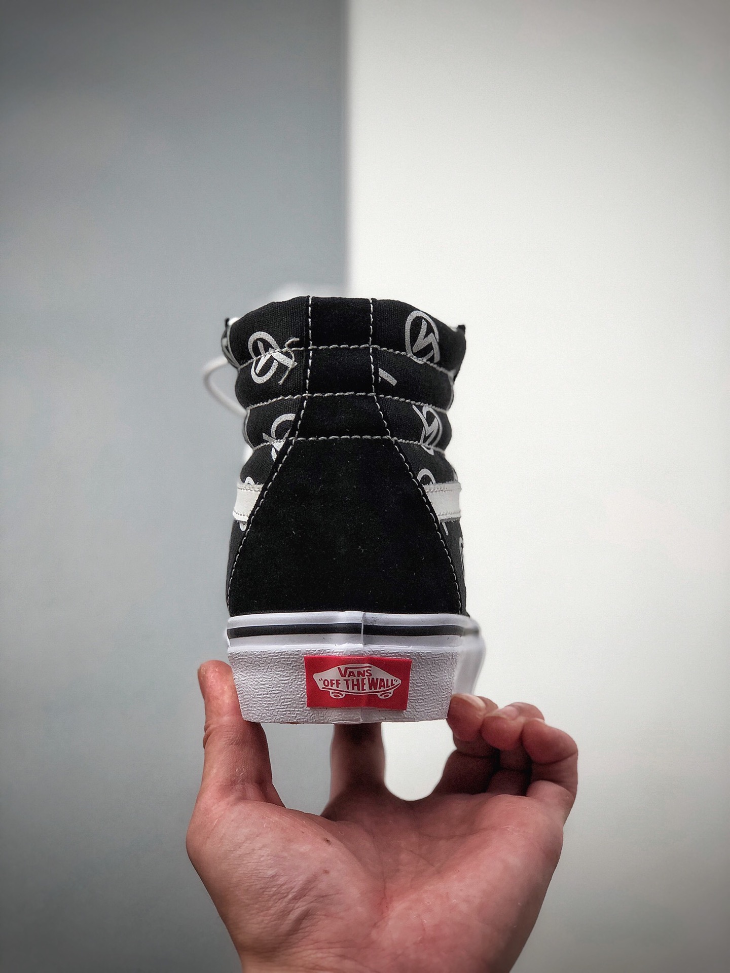 160  Vans SK8-Mid Circle V Logo 黑色经典高帮