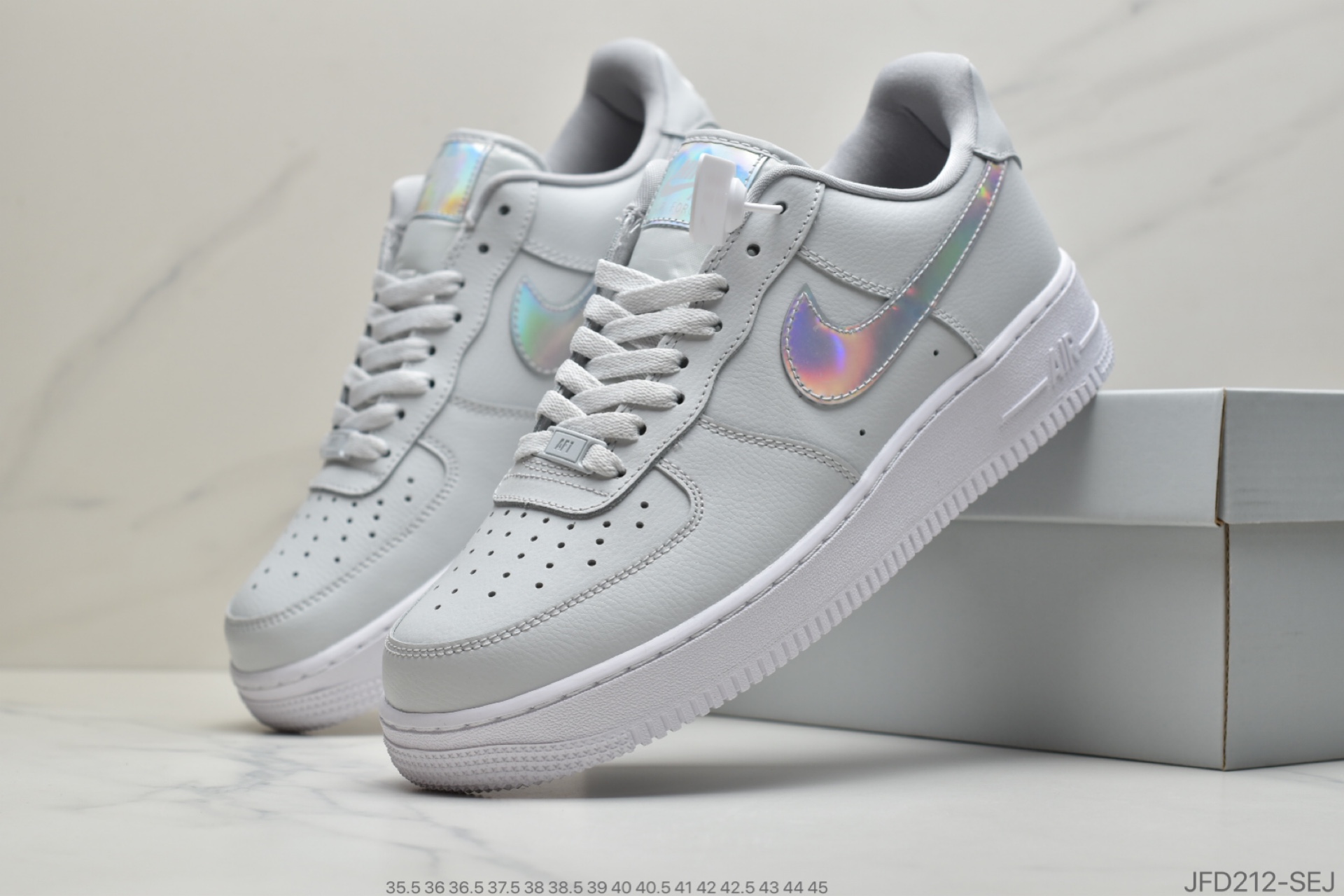 170 公司级耐克Nike Air Force 1 Low WMNS 镭射勾CJ1646-400