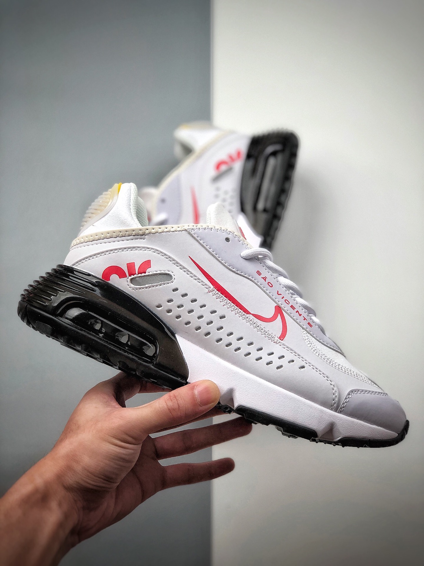 230 Neymar x Nike Air Max 2090“Light Brown”联名款 3M反光皮面缓震气垫休闲跑步鞋  货号：CU9371-104