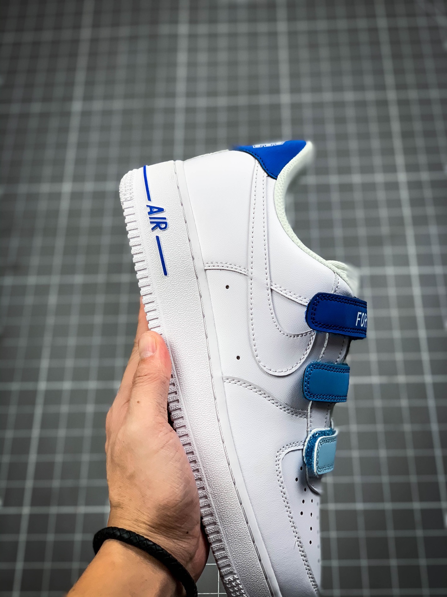 200 公司级 魔术贴 耐克 Nike Air Force 1 Low 空军一号低帮百搭休闲运动板鞋898866-006