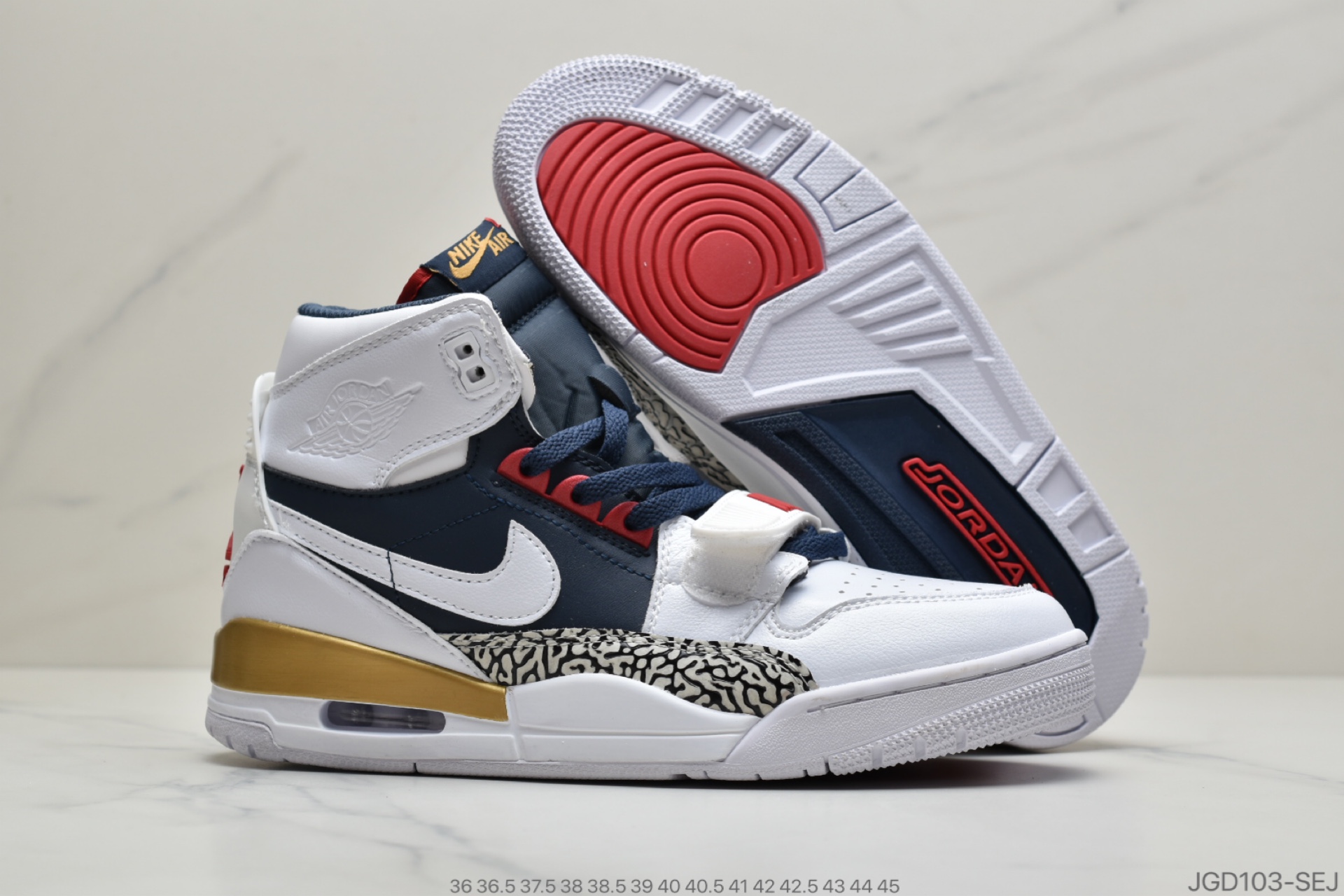 180 公司级耐克Nike Air Jordan Legacy 312 Low AJ312低邦 乔丹篮球鞋  乔丹三合一 货号：CD7069-102